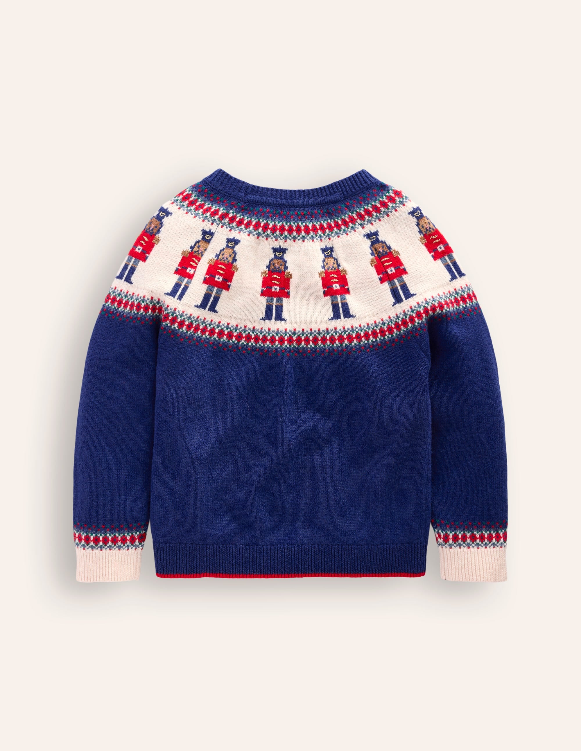 Fair Isle Jumper-Navy Nutcrackers - Image 3