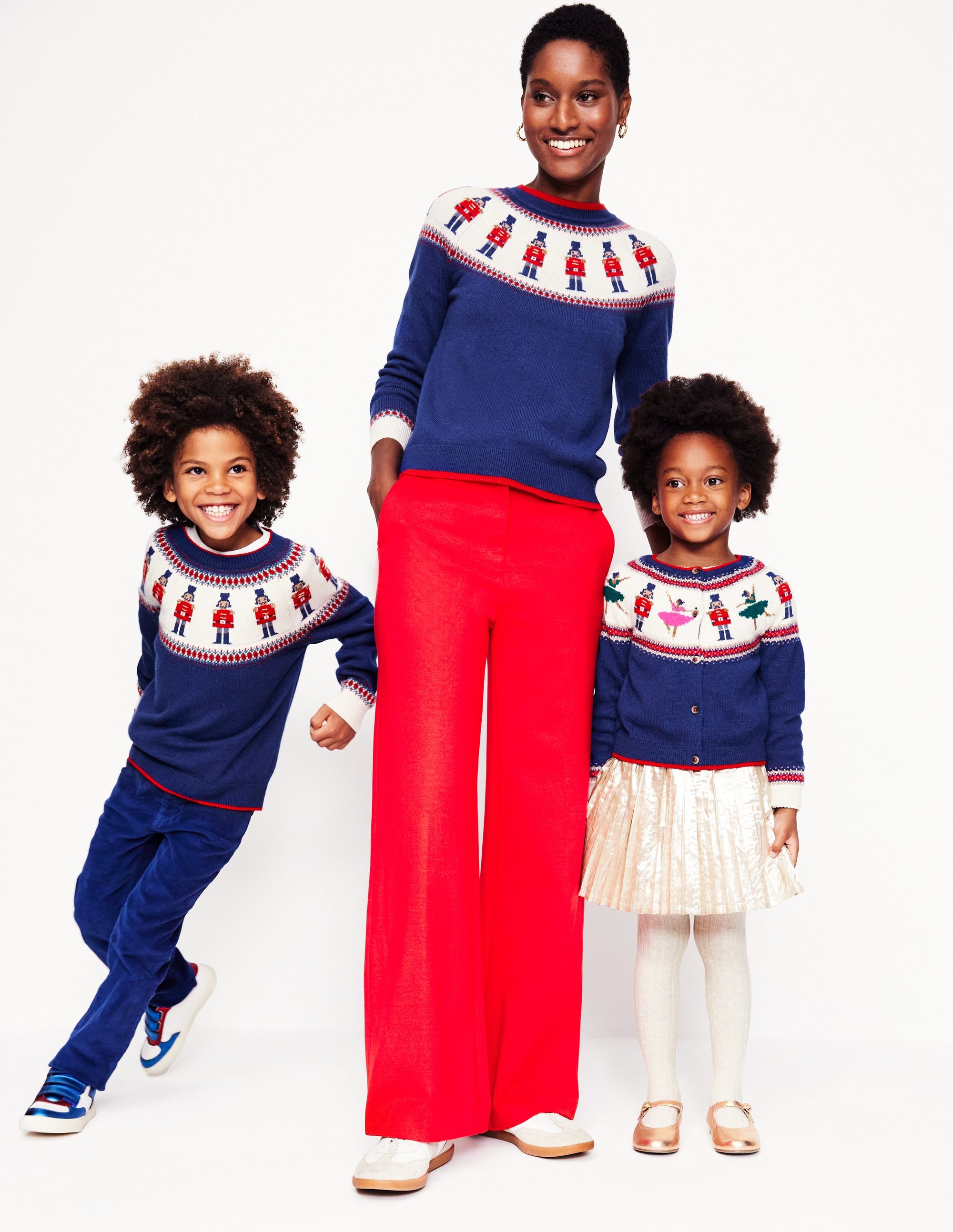 Fair Isle Jumper-Navy Nutcrackers - Image 8