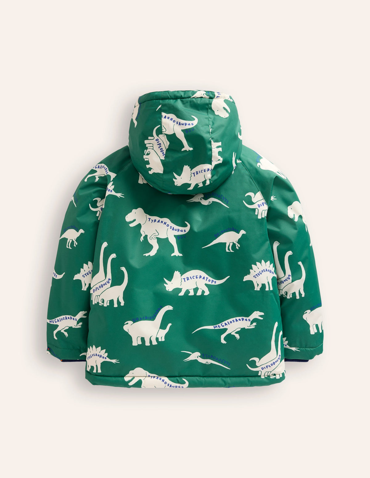 Sherpa Lined Anorak-Spruce Green Dino - Image 2