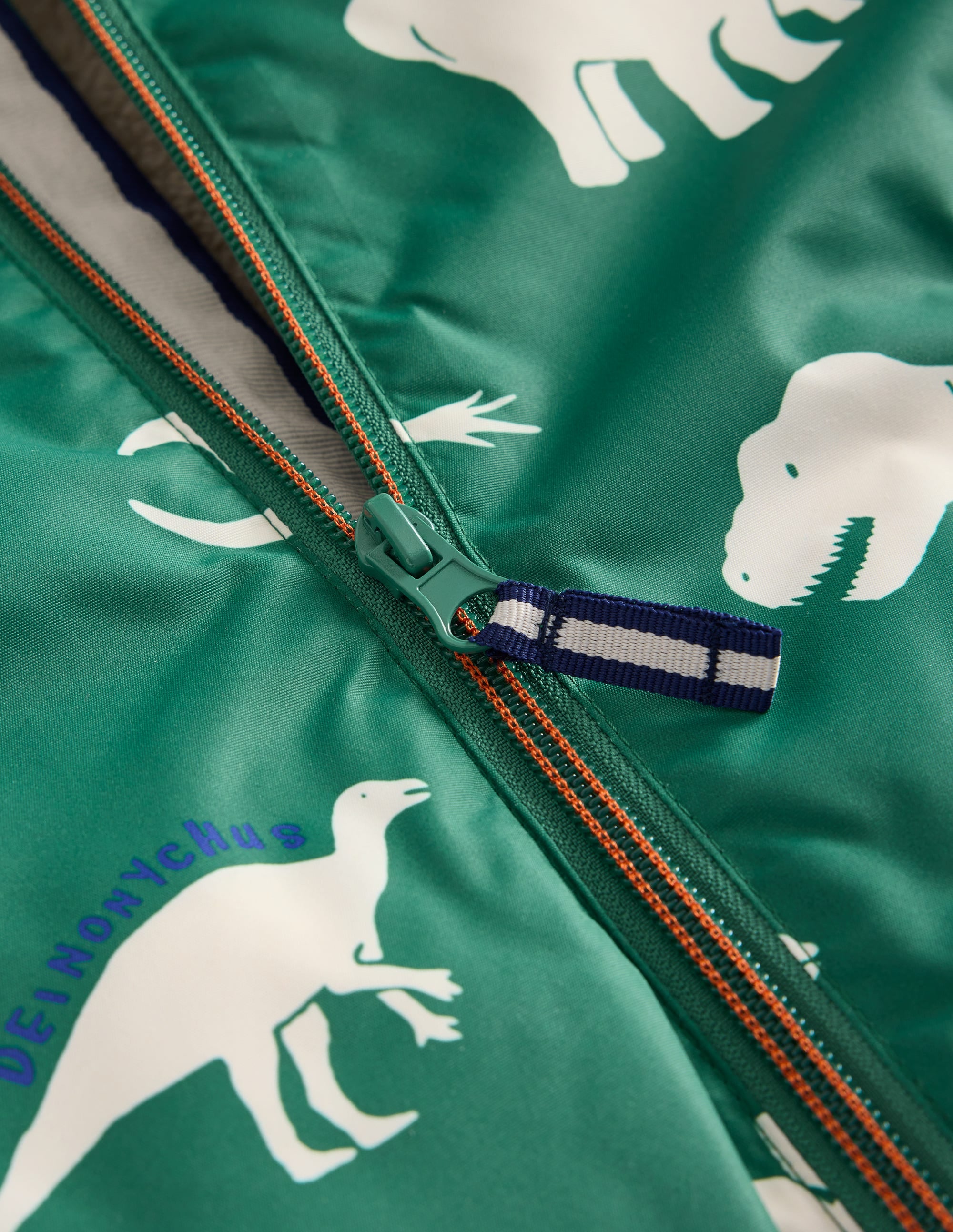 Sherpa Lined Anorak-Spruce Green Dino - Image 3