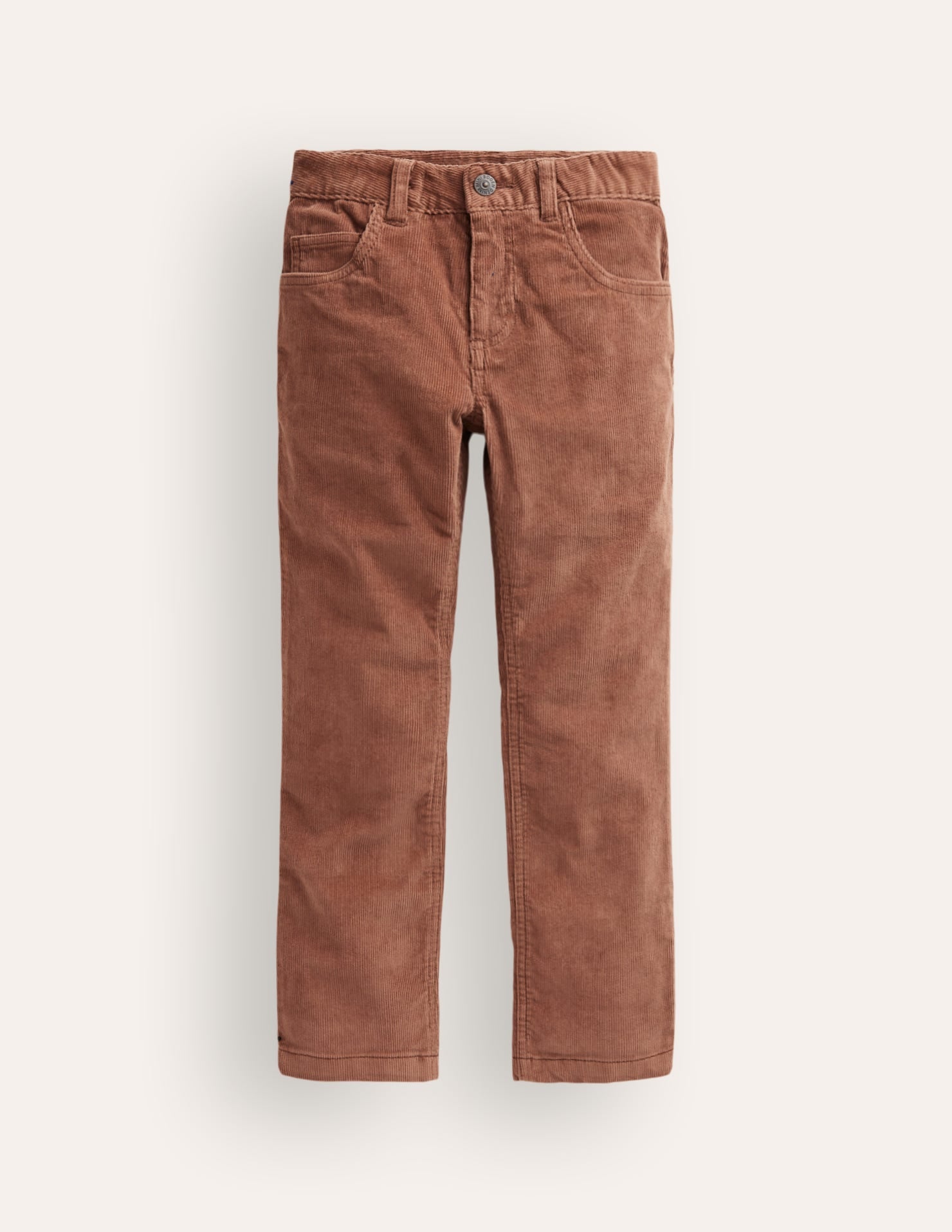 Classic Cord Trousers-Chestnut-1