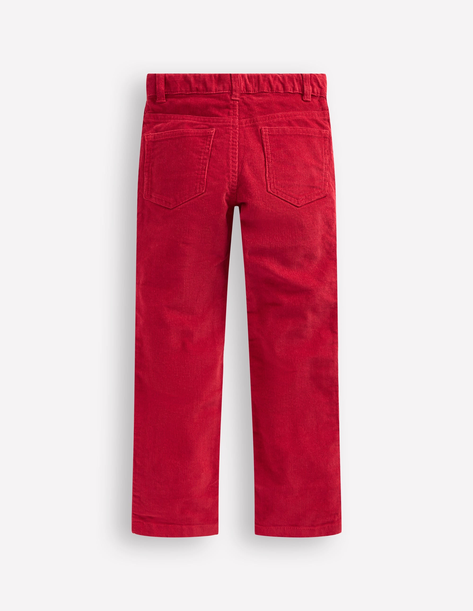 Classic Cord Trousers-Rockabilly Red - Image 2