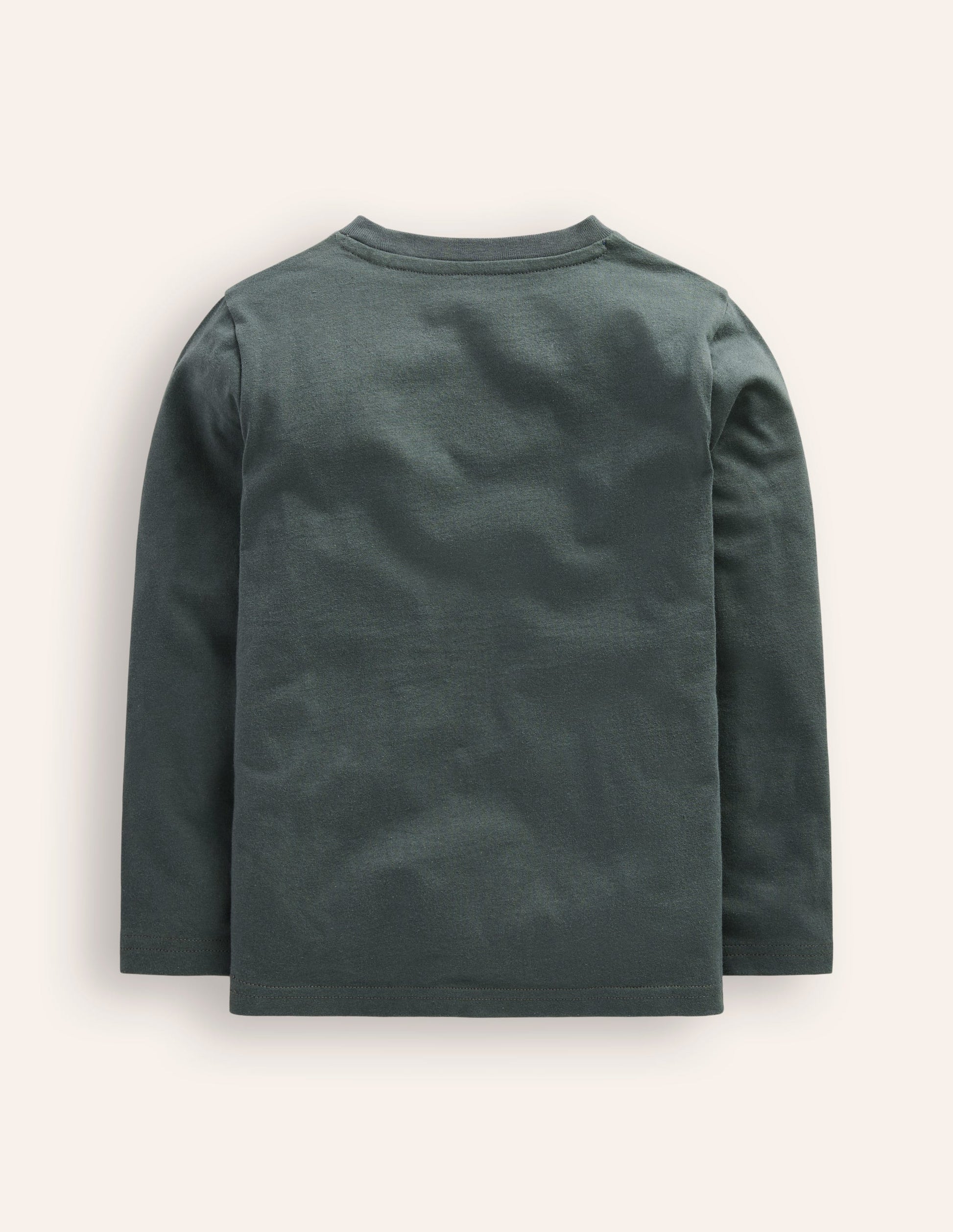 Fun Superstitch Grid T-Shirt-Smoke Autumn Leaves-2