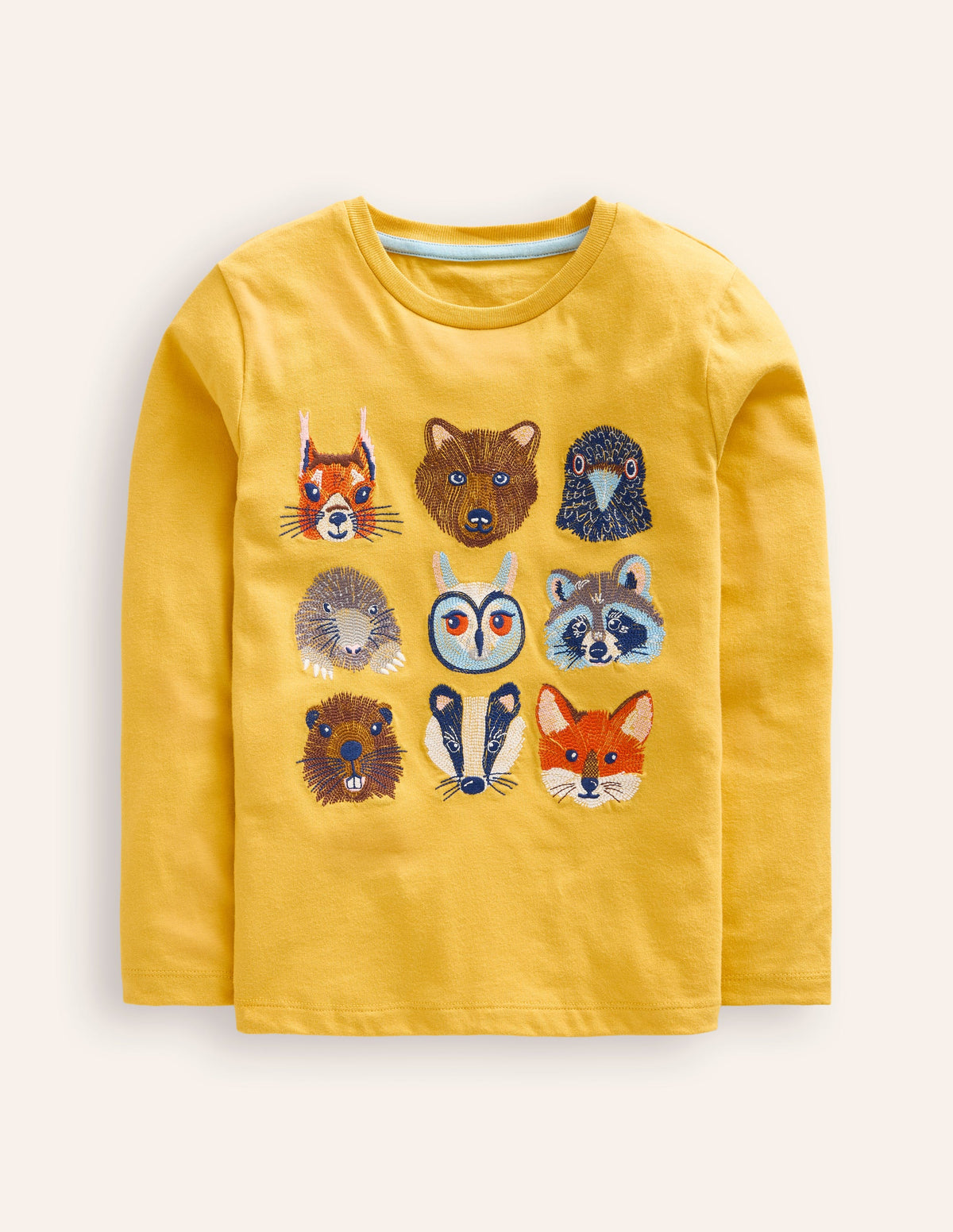 Fun Superstitch Grid T-Shirt-Honeycomb Yellow - Image 1