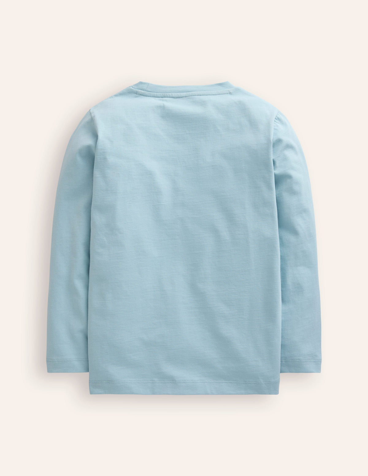 Glow-In-The-Dark T-Shirt-Stonewash Blue Dino-2