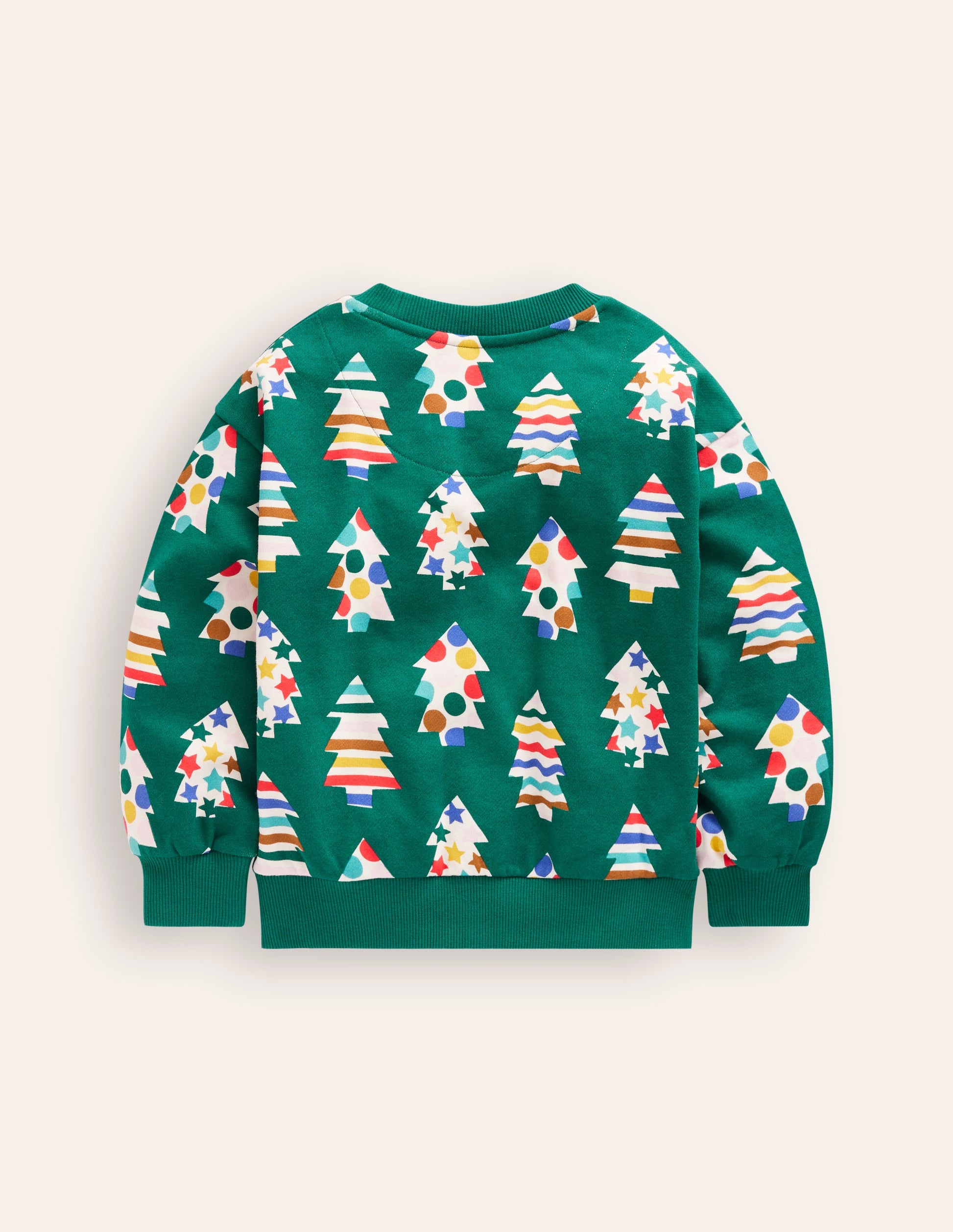 Printed Sweatshirt-Christmas Tree-2