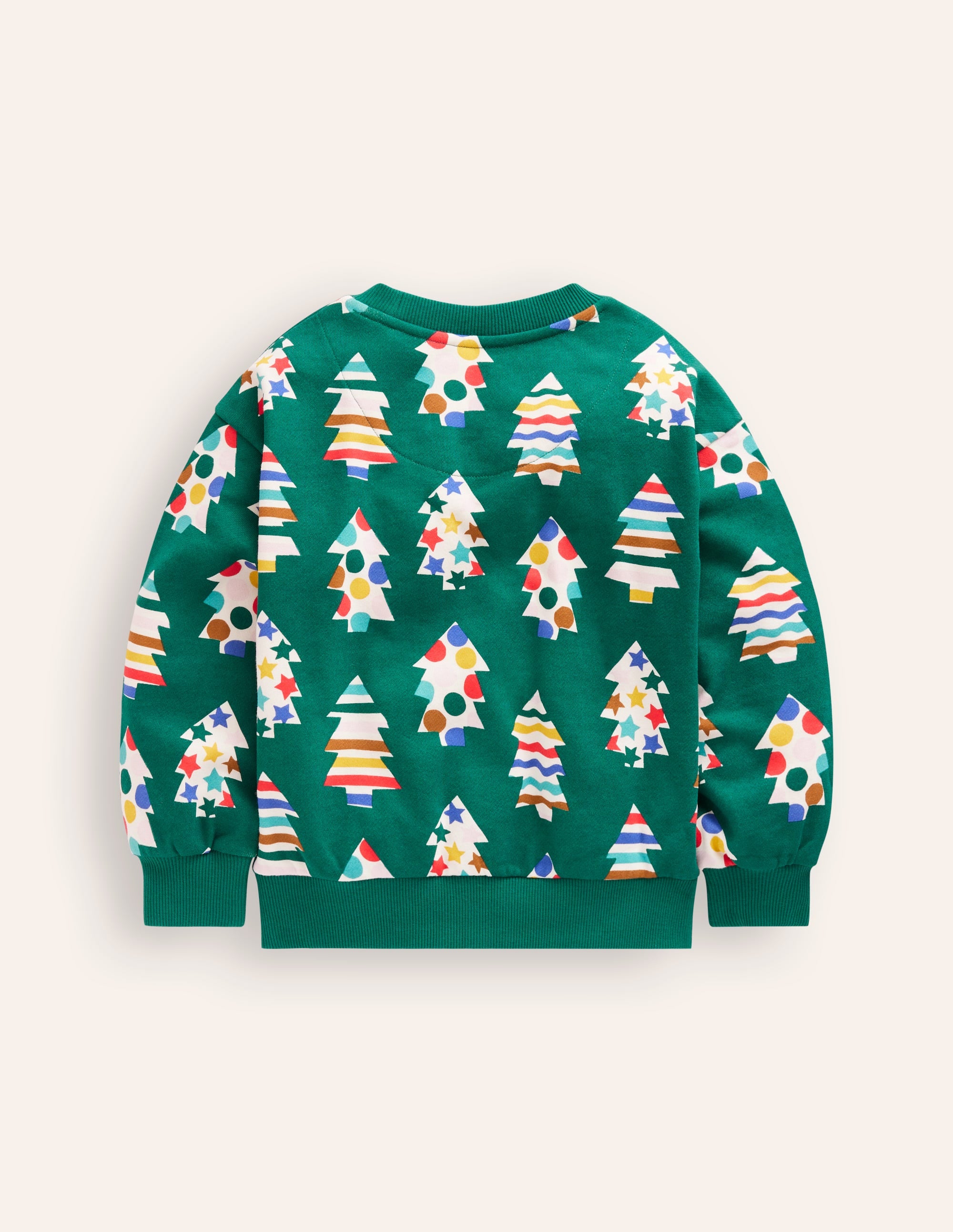 Printed Sweatshirt-Christmas Tree - Image 2