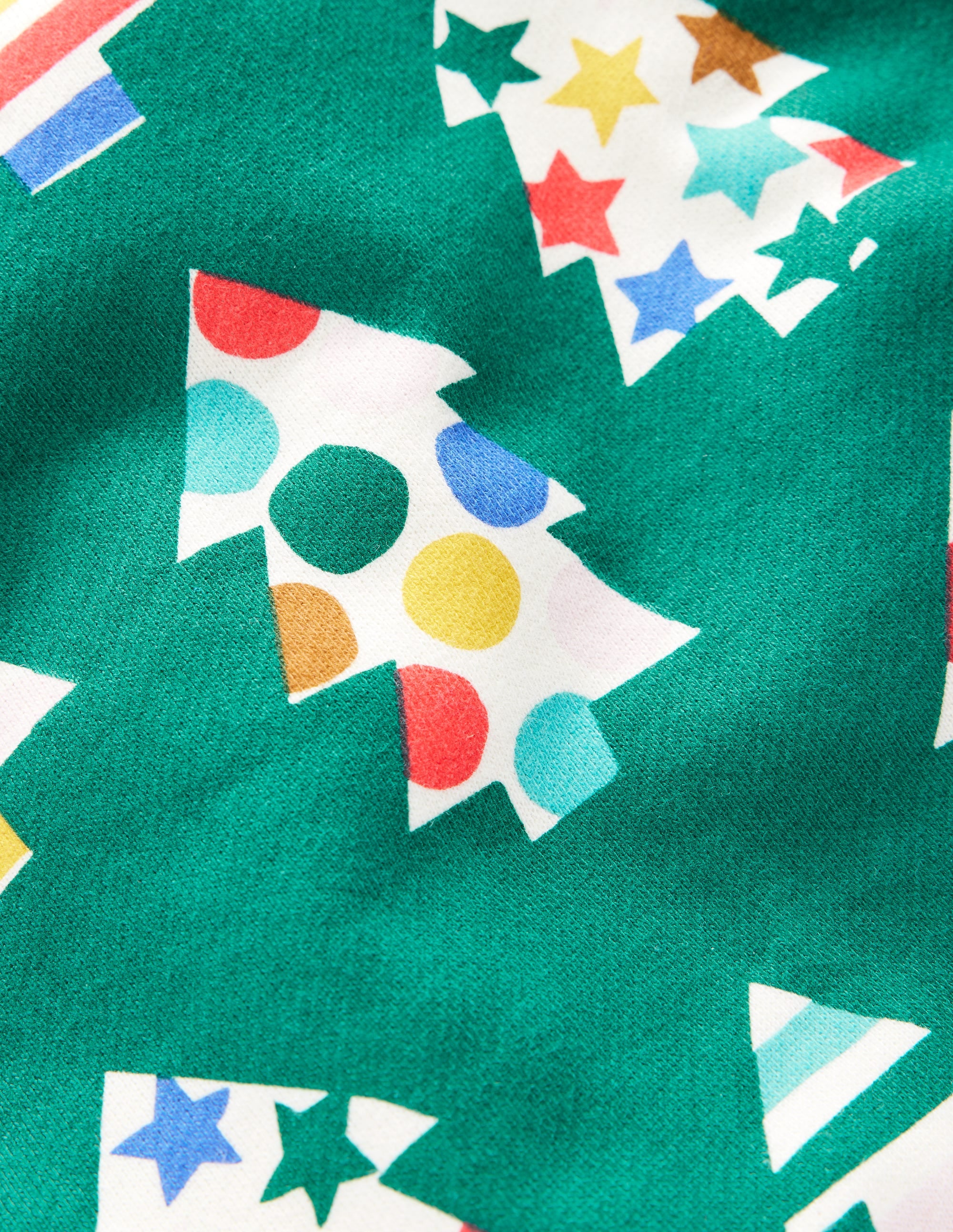 Printed Sweatshirt-Christmas Tree - Image 3