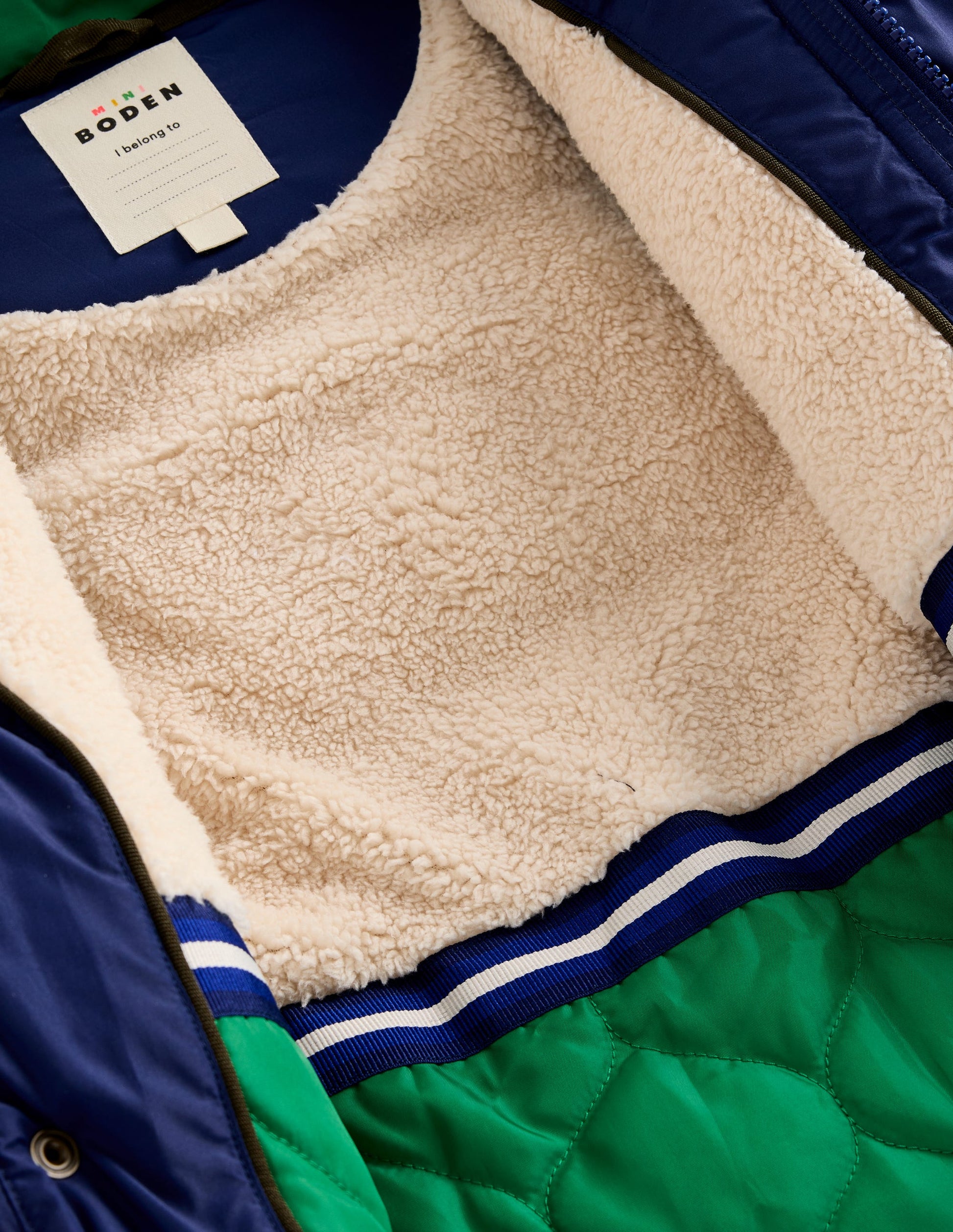 2-in-1 Puffer Coat-Multi Stripe-5