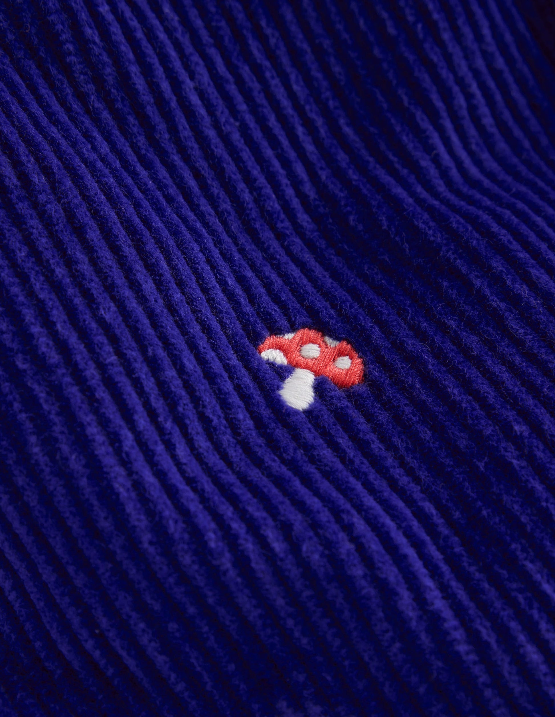 Pull-On Cord Trousers-Sapphire Blue Toadstool-3