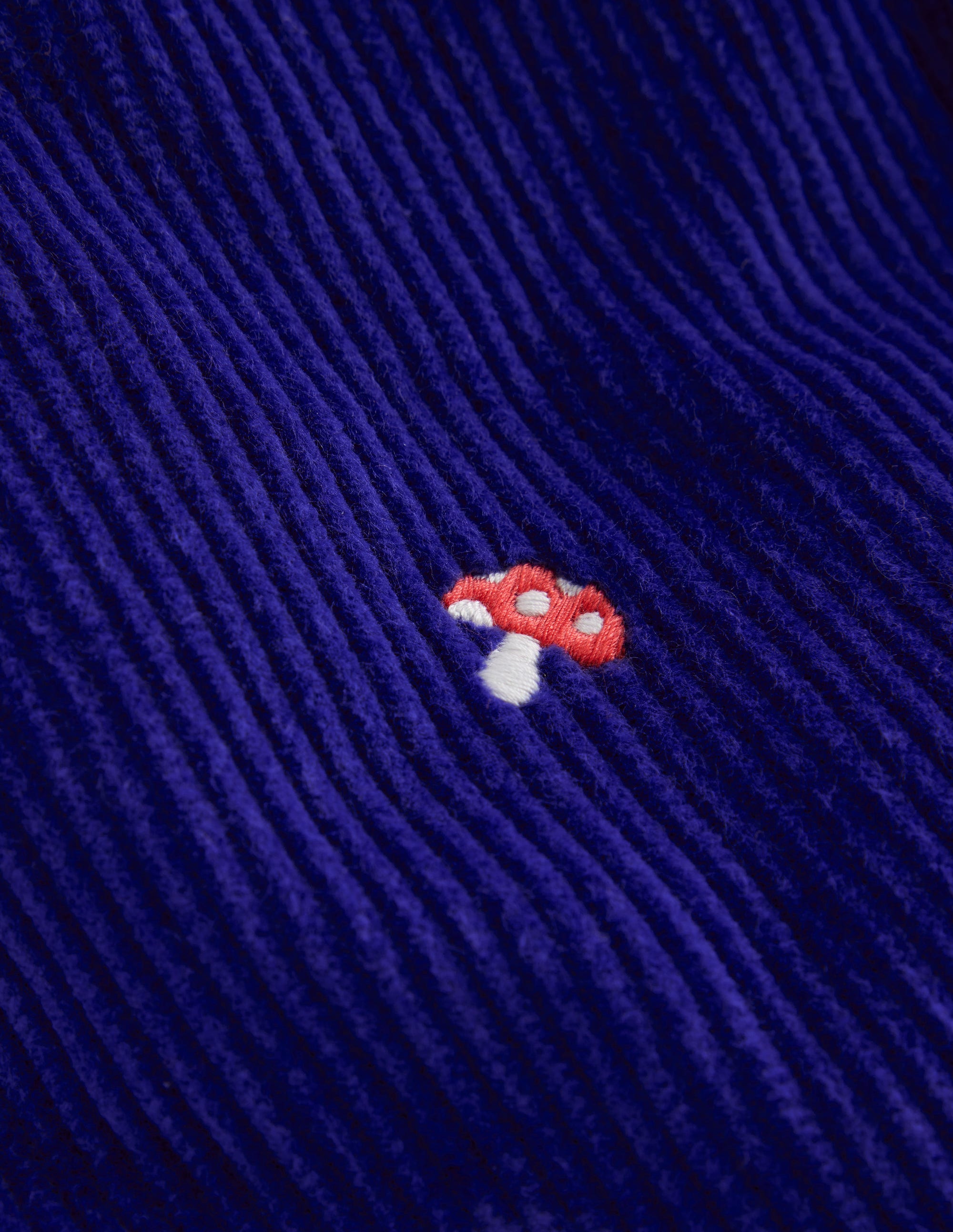 Pull-On Cord Trousers-Sapphire Blue Toadstool - Image 3