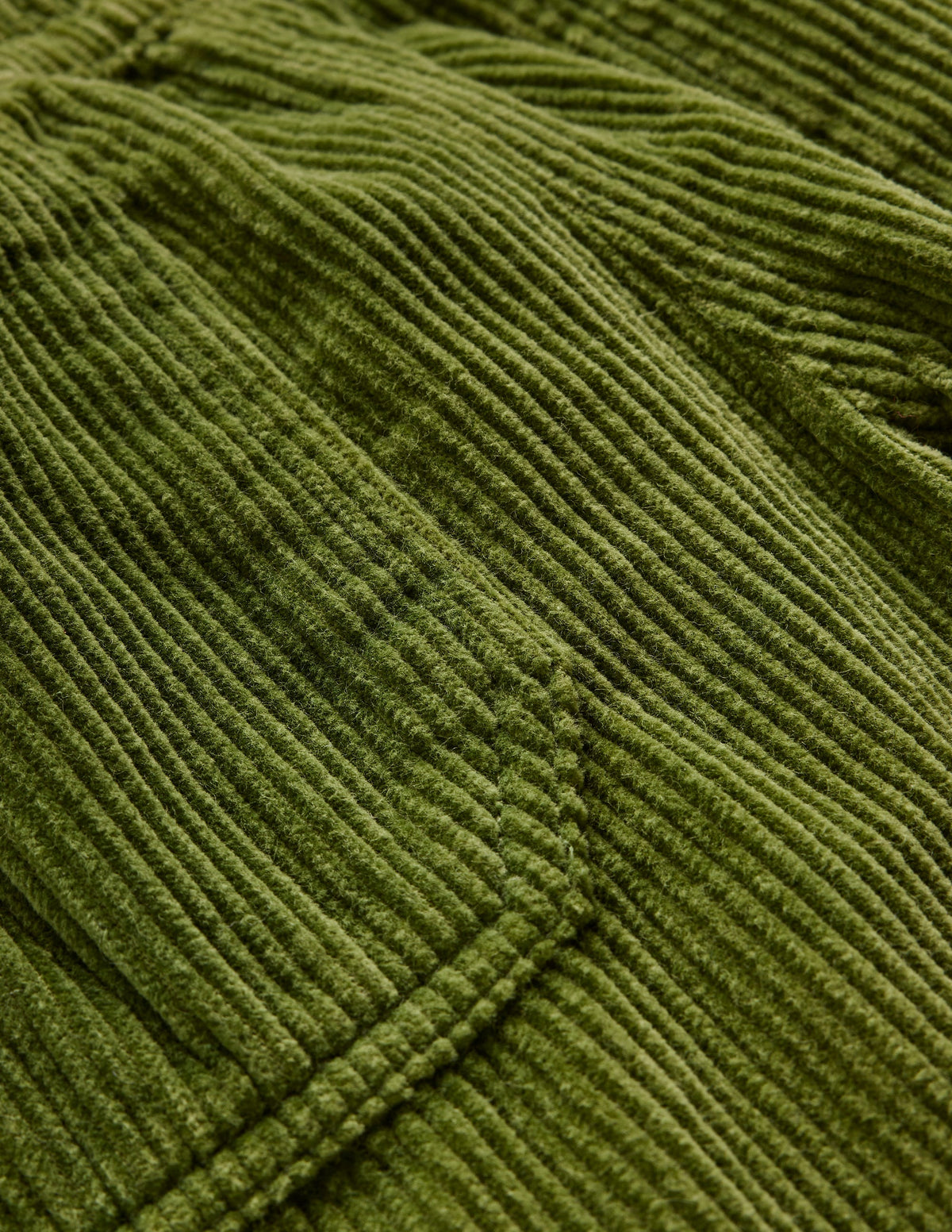Pull-On Cord Trousers-Leaf Green - Image 3