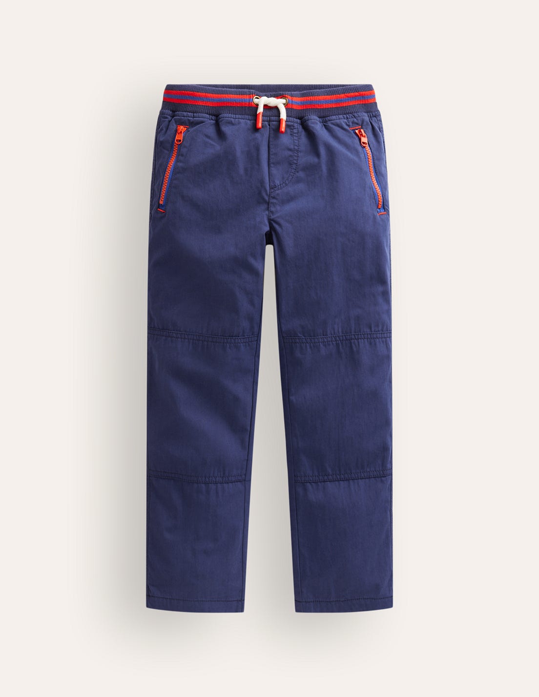 Cosy Lined Trousers-College Navy - Image 1