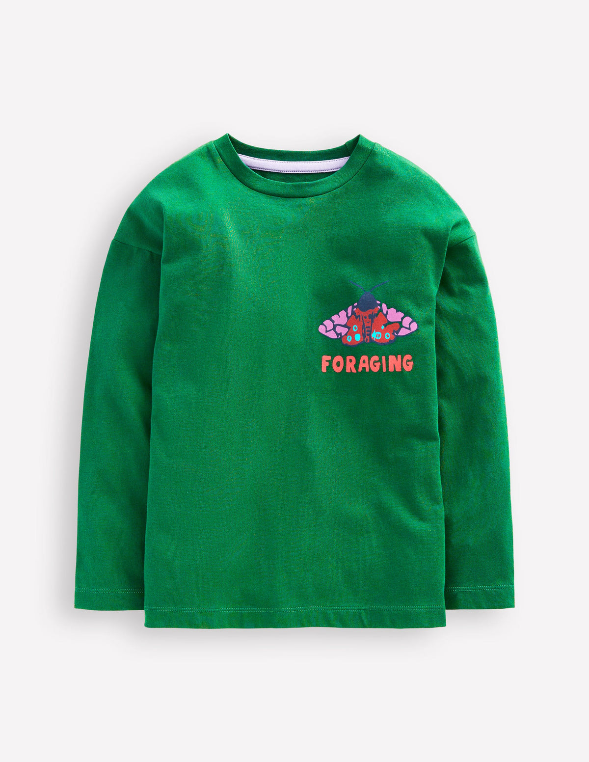 Educational T-Shirt-Jewel Green Autumn Foraging - Image 1