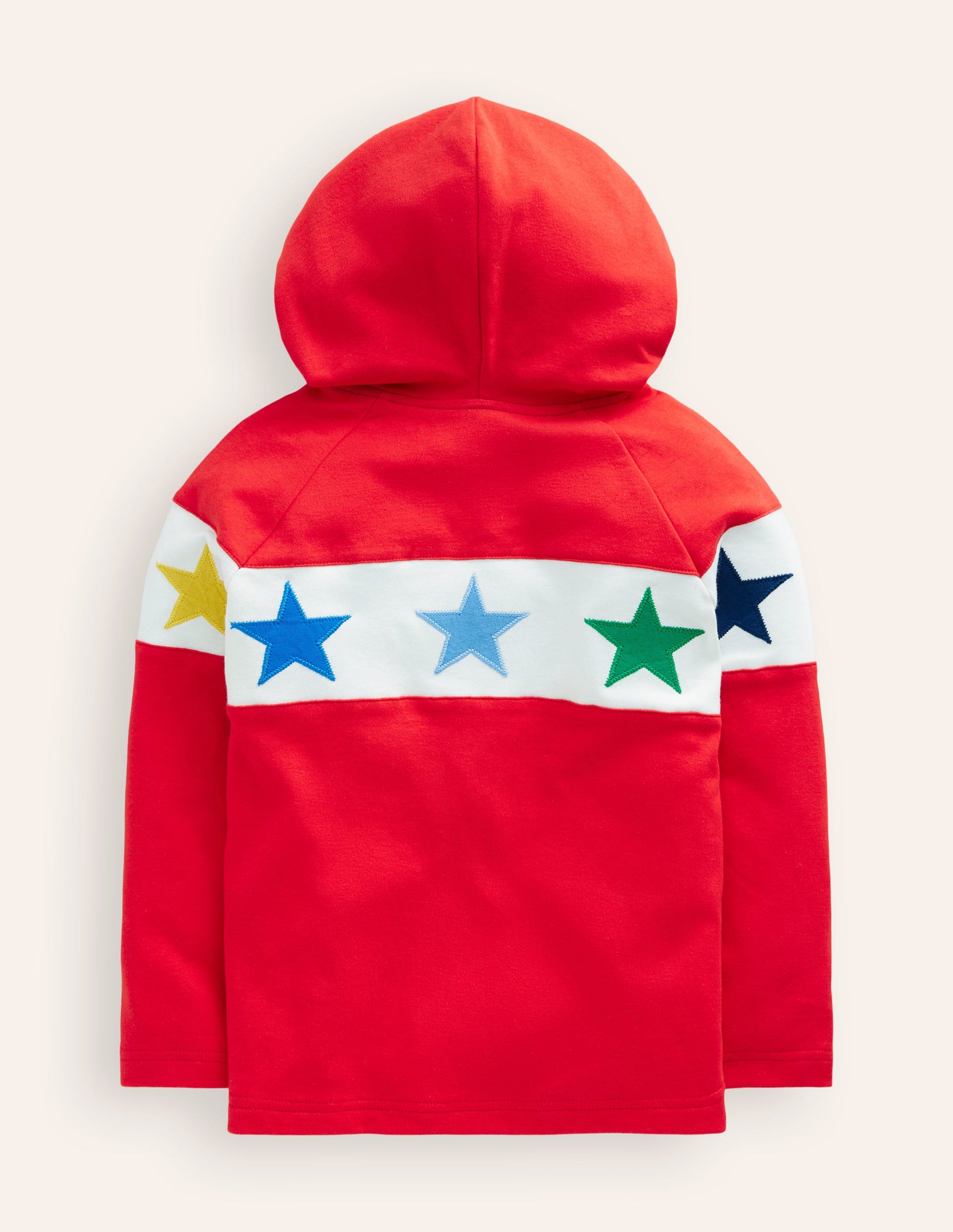 Supersoft Hooded Raglan-Poppy Red-2
