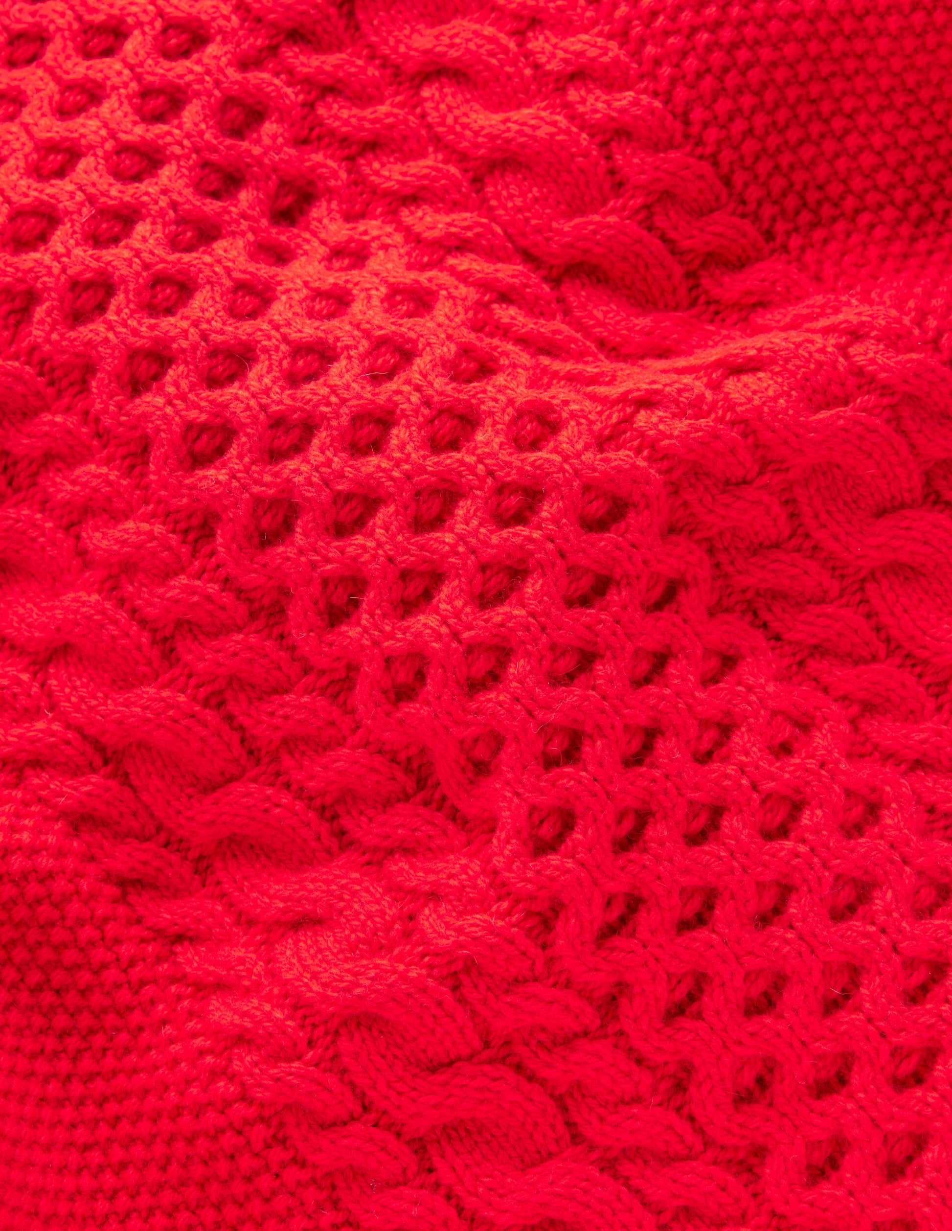 Heritage Cable-Poppy Red-3