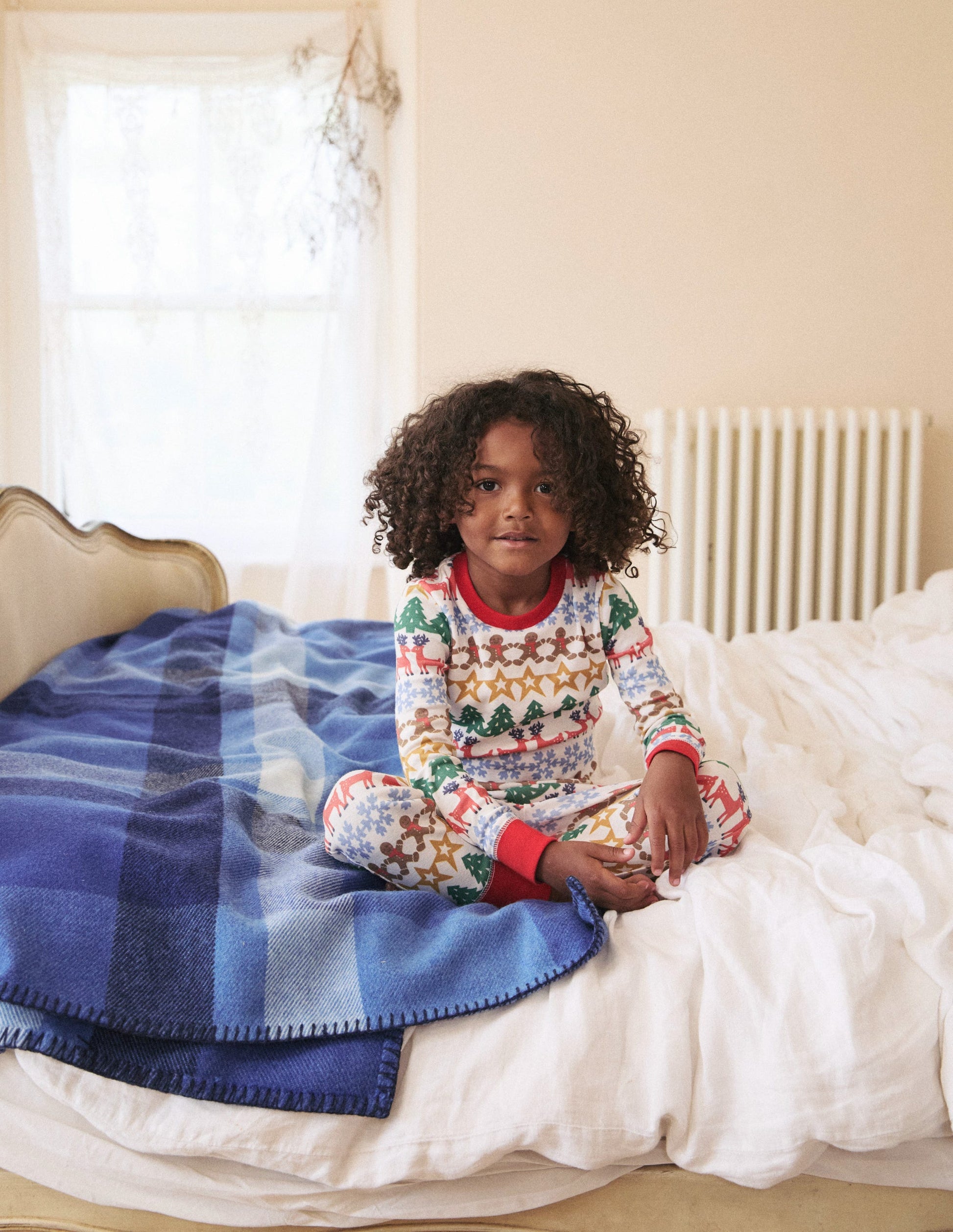 Snug Long John Pyjamas-Gingerbread Fair Isle-4