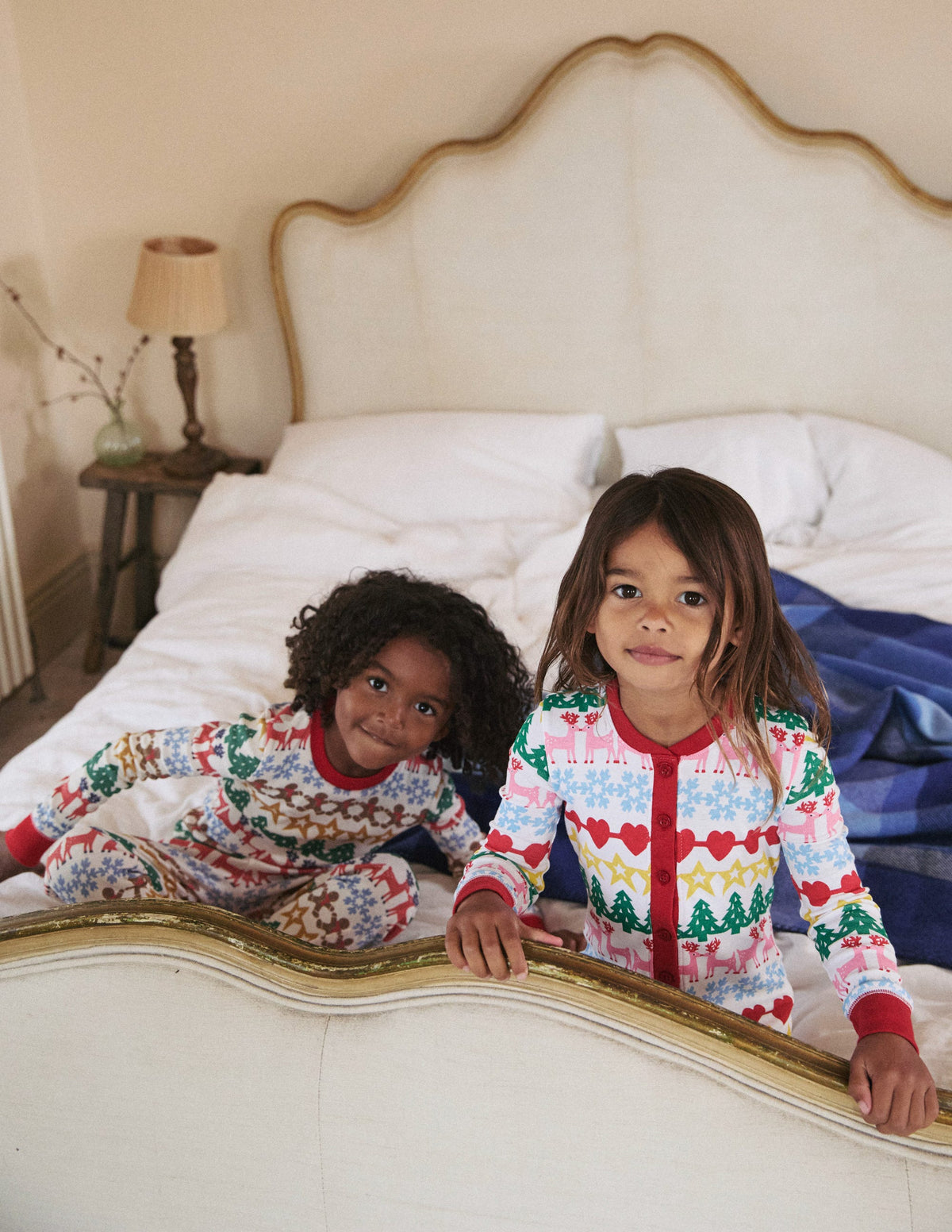 Snug Long John Pyjamas-Gingerbread Fair Isle-5