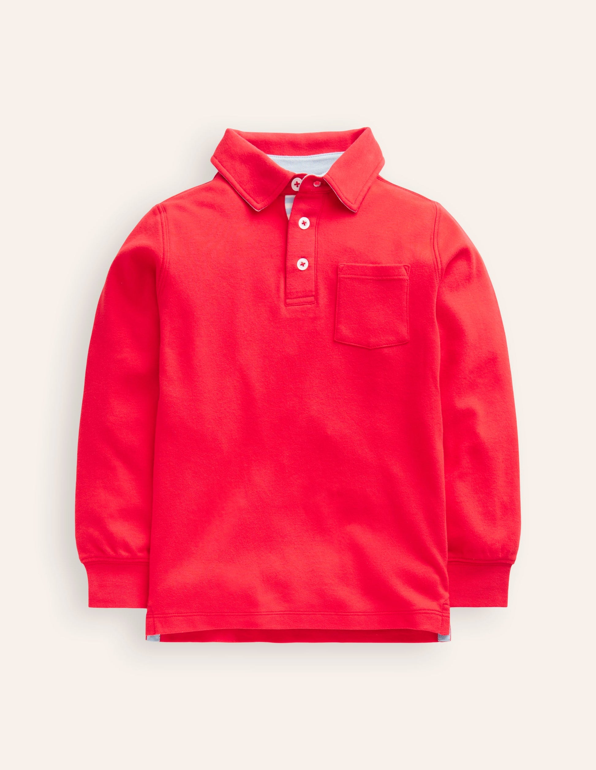 Supersoft Polo Shirt-Poppy Red-1