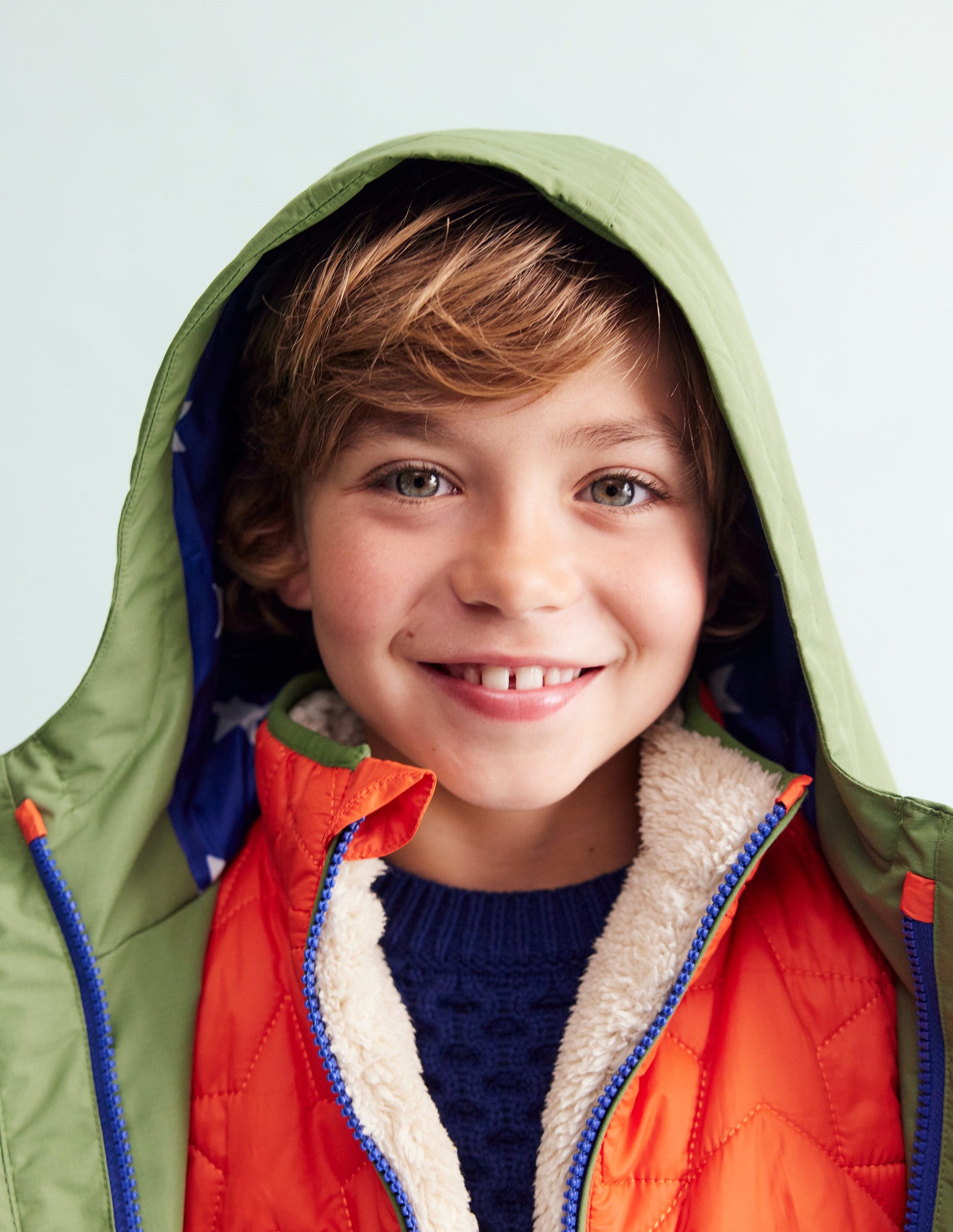 4-in-1 Waterproof Coat-Safari Green-8