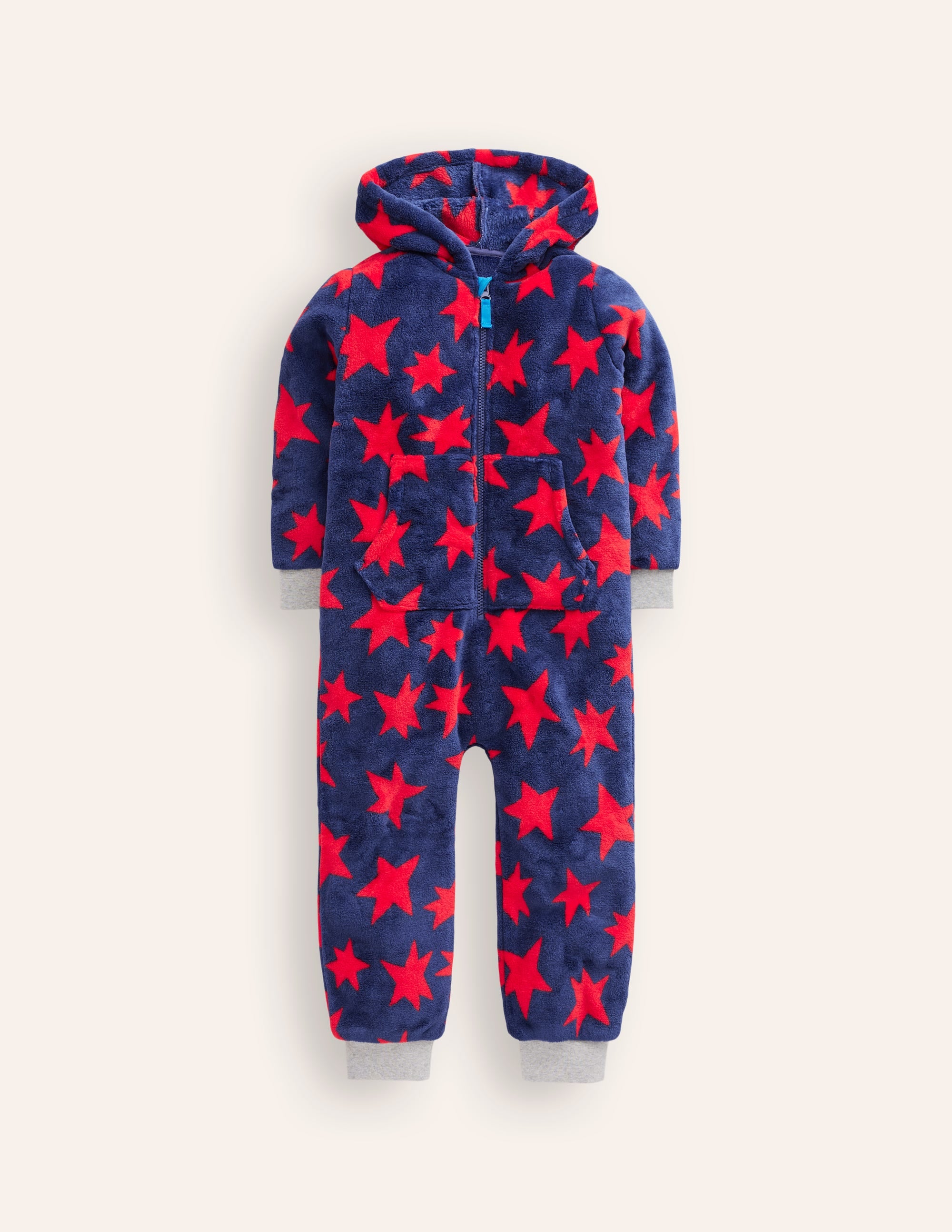 Cosy Fleece All-In-One-Starboard and Red Star - Image 1