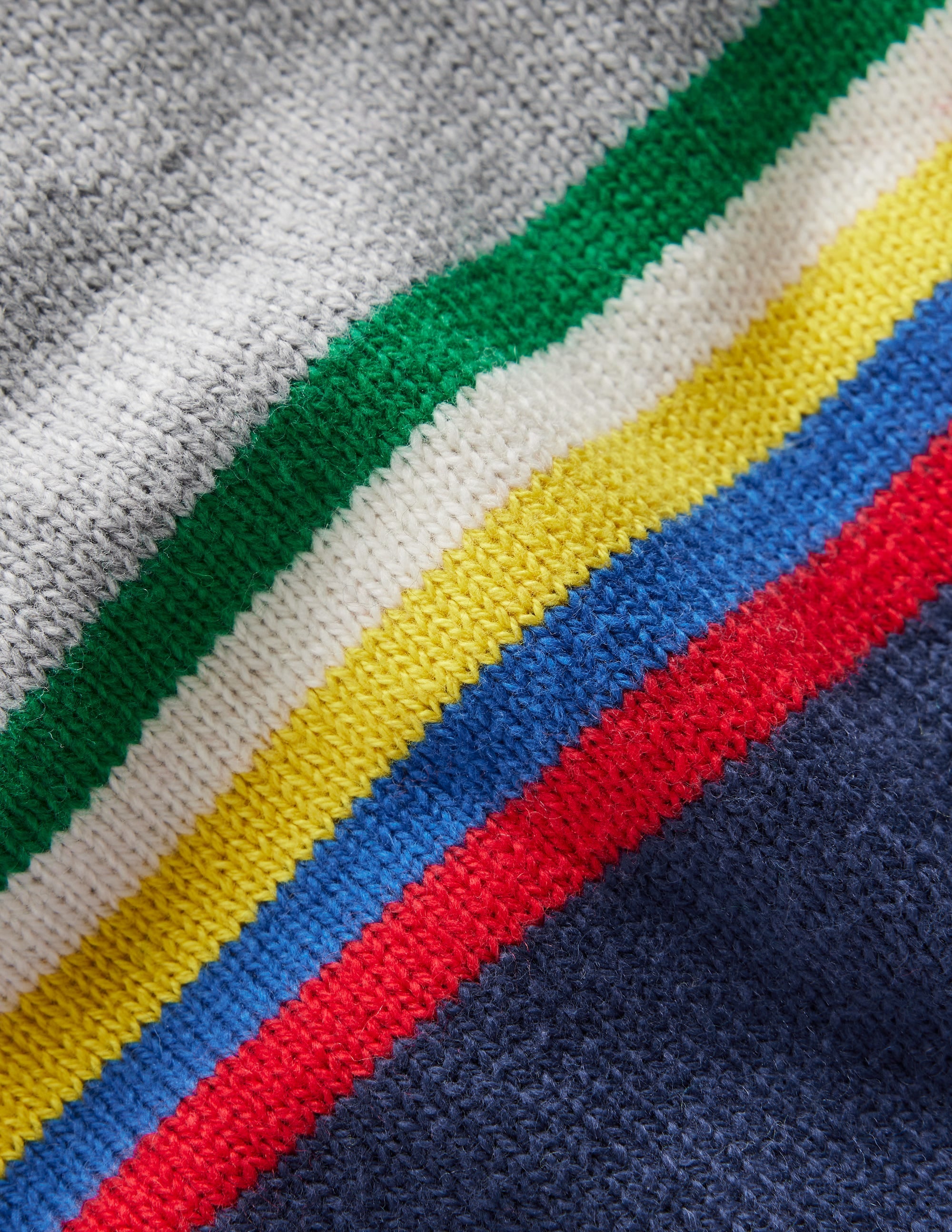 Colour Block Jumper-College Navy - Image 3
