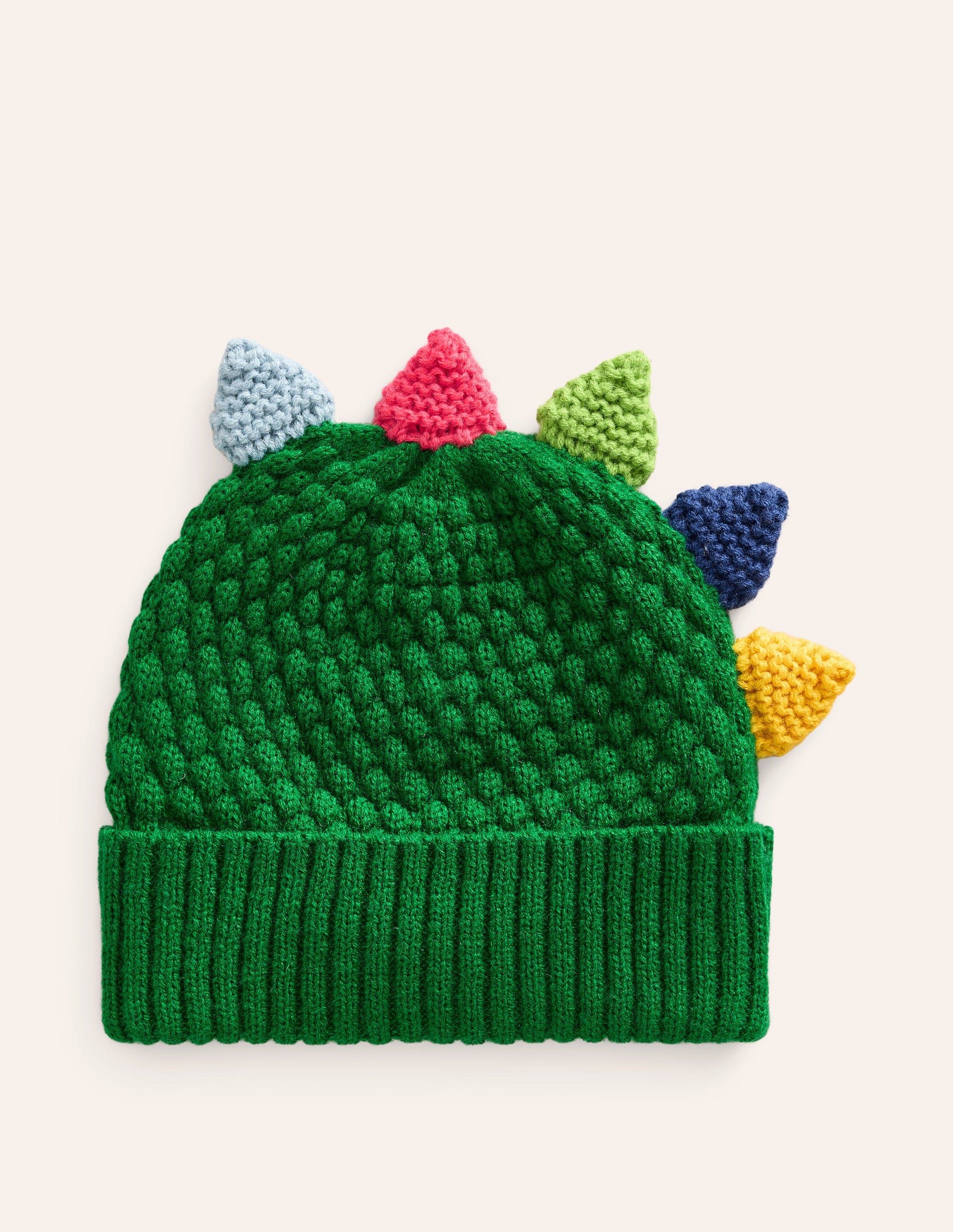 Novelty Beanie-Rich Emerald Dinosaur-1