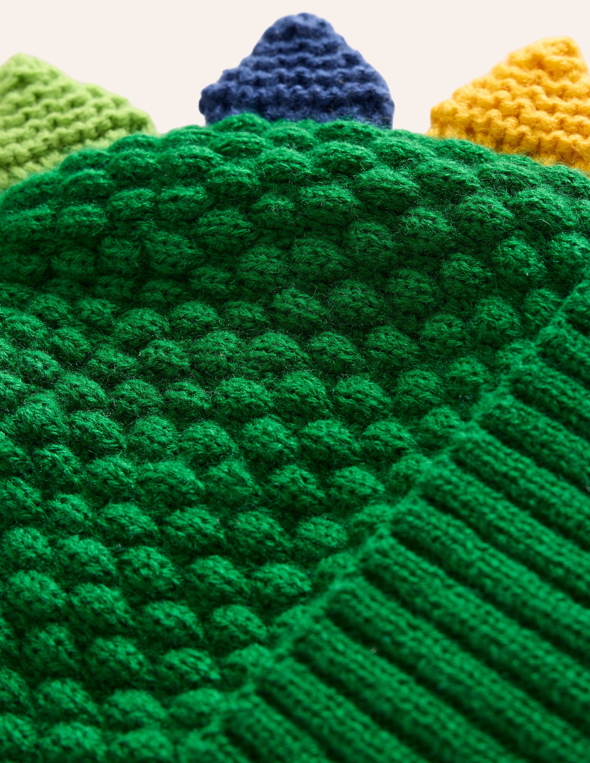 Novelty Beanie-Rich Emerald Dinosaur-2
