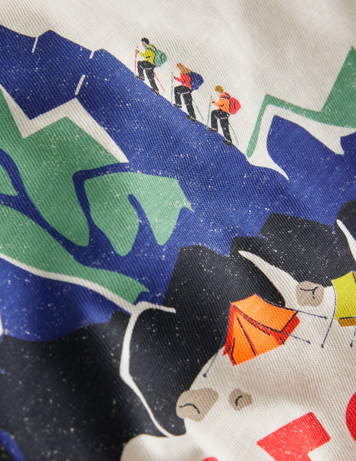 Everest T-shirt-Ivory Mountain - Image 3