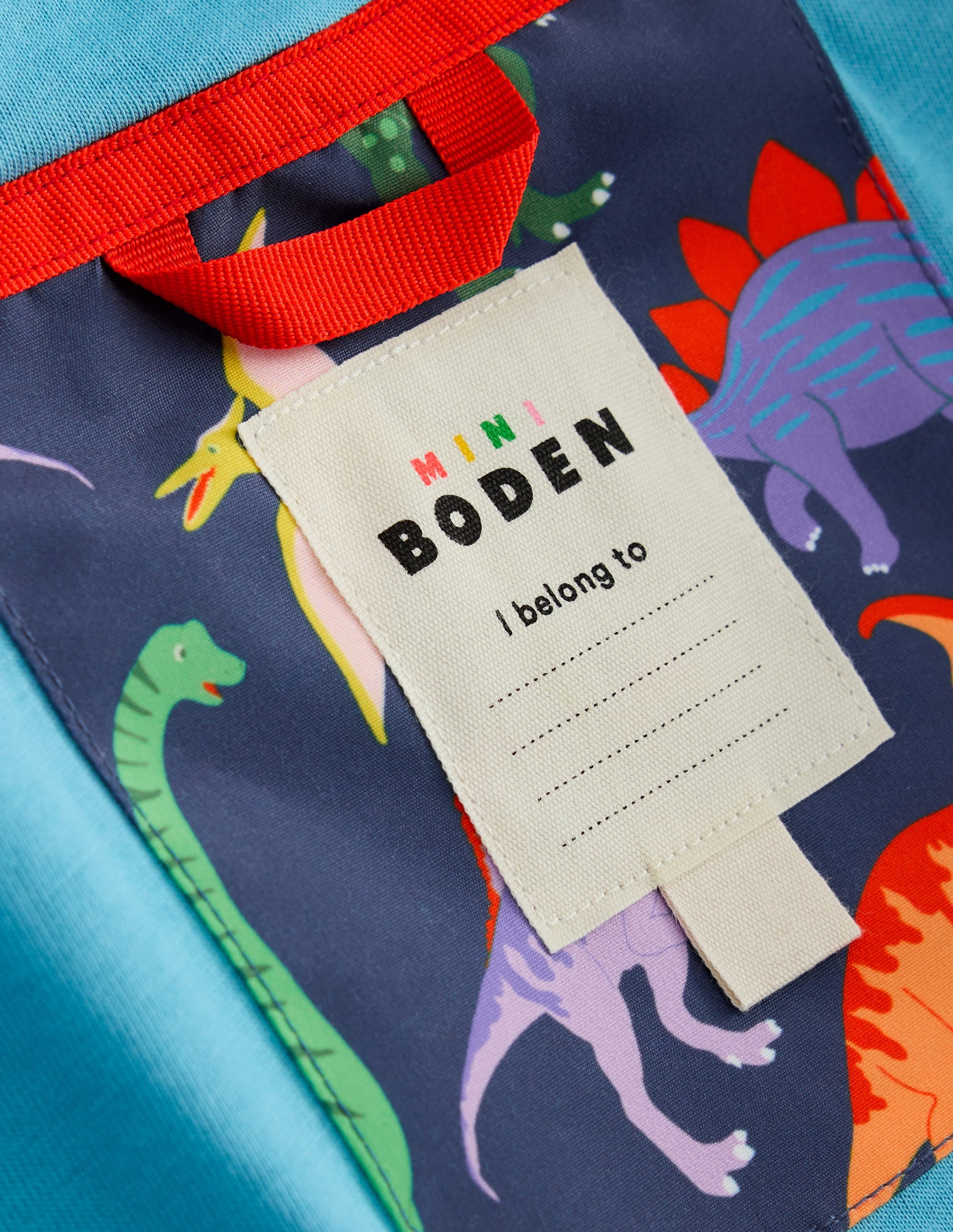 Waterproof Fisherman's Jacket-Robot Blue Dinos - Image 4