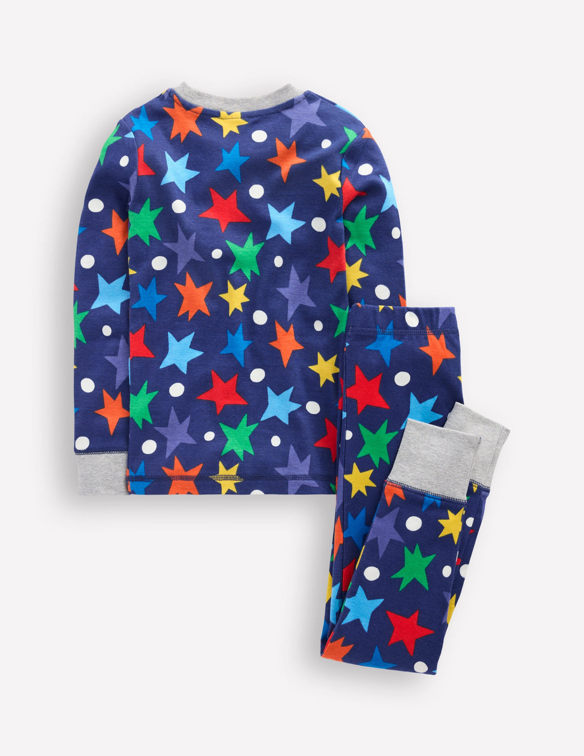 Snug Glow-In-The-Dark Pyjamas-Starboard Blue Stars-2
