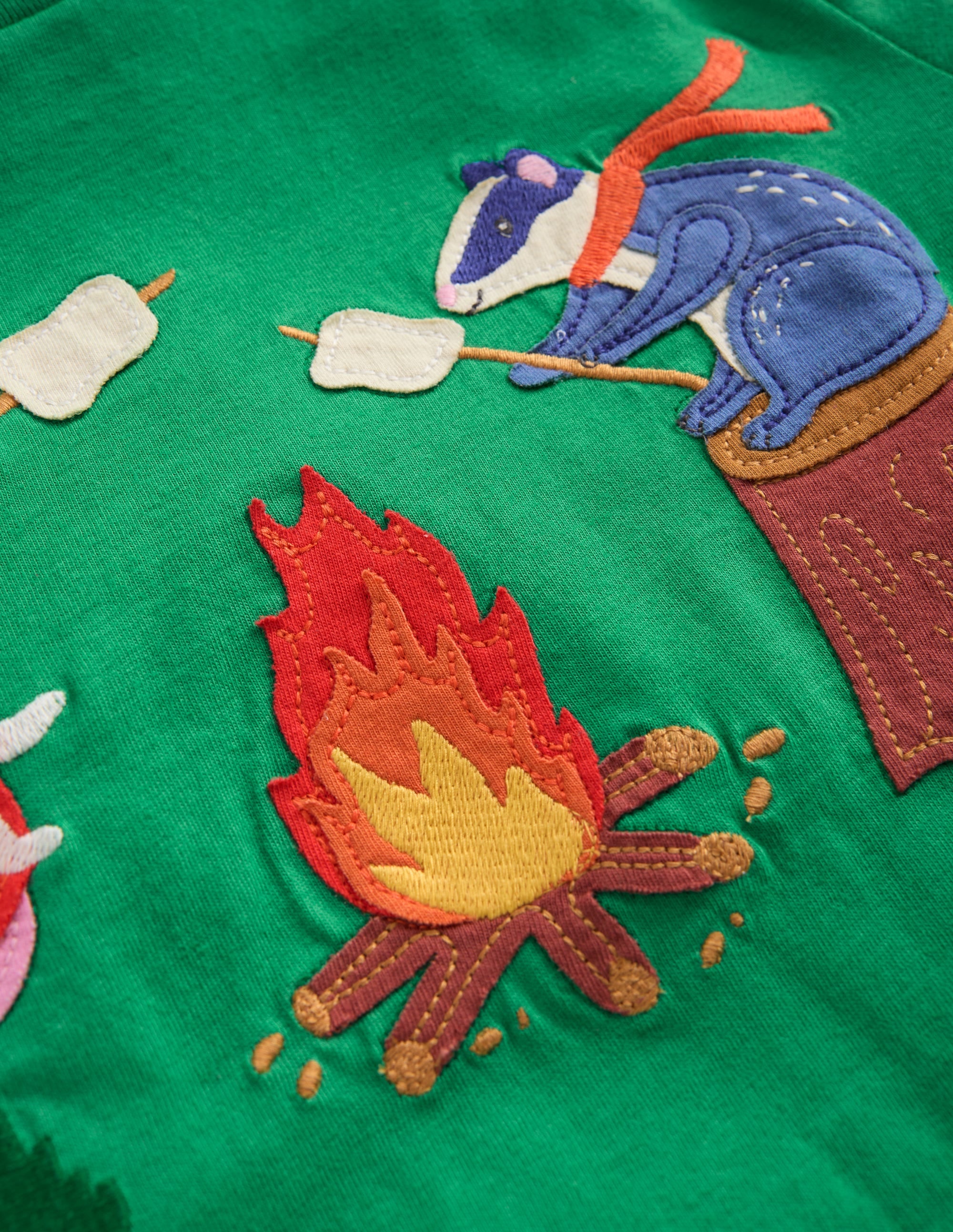 Little Animals T-Shirt-Highland Green Animals - Image 3