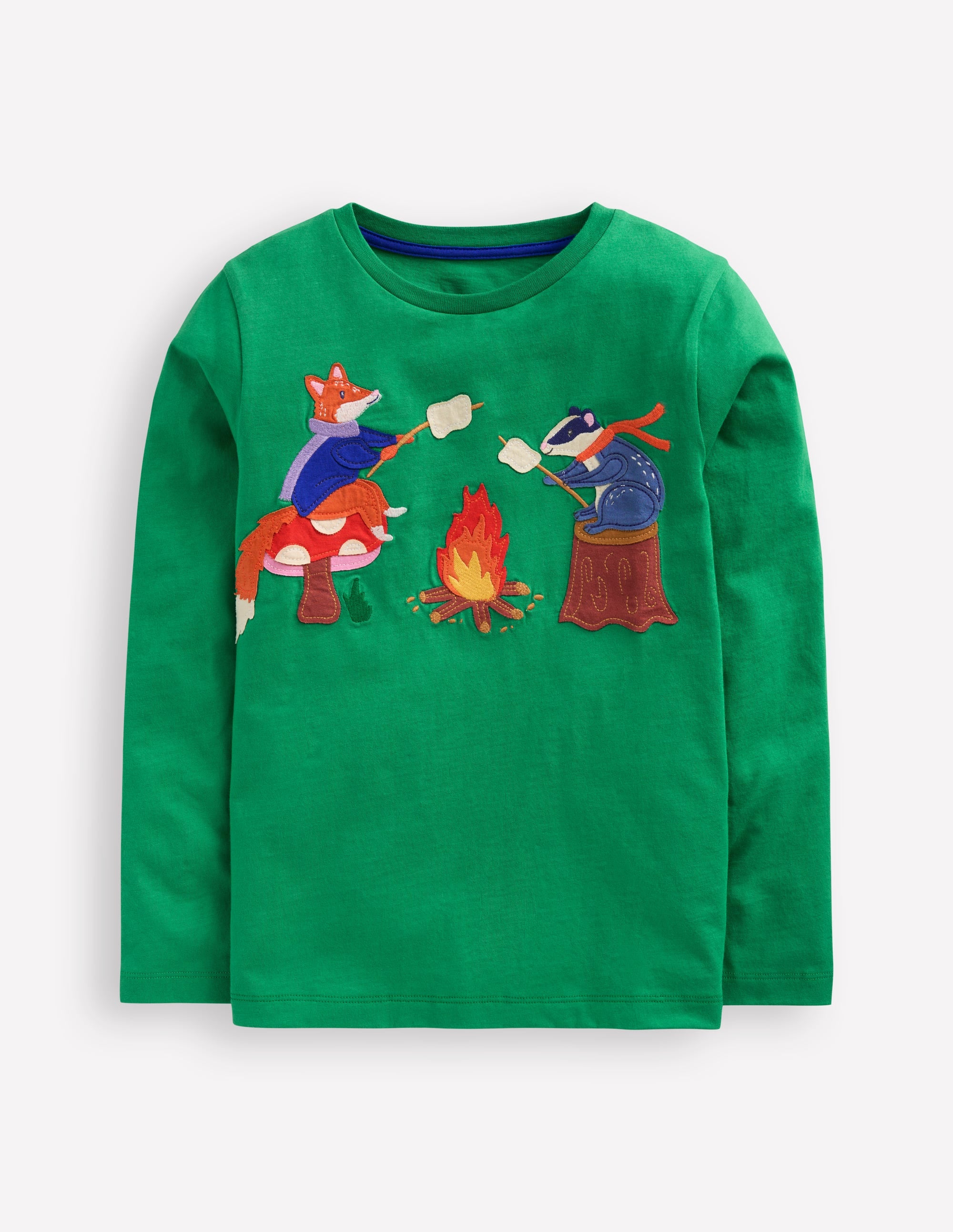 Little Animals T-Shirt-Highland Green Animals - Image 1