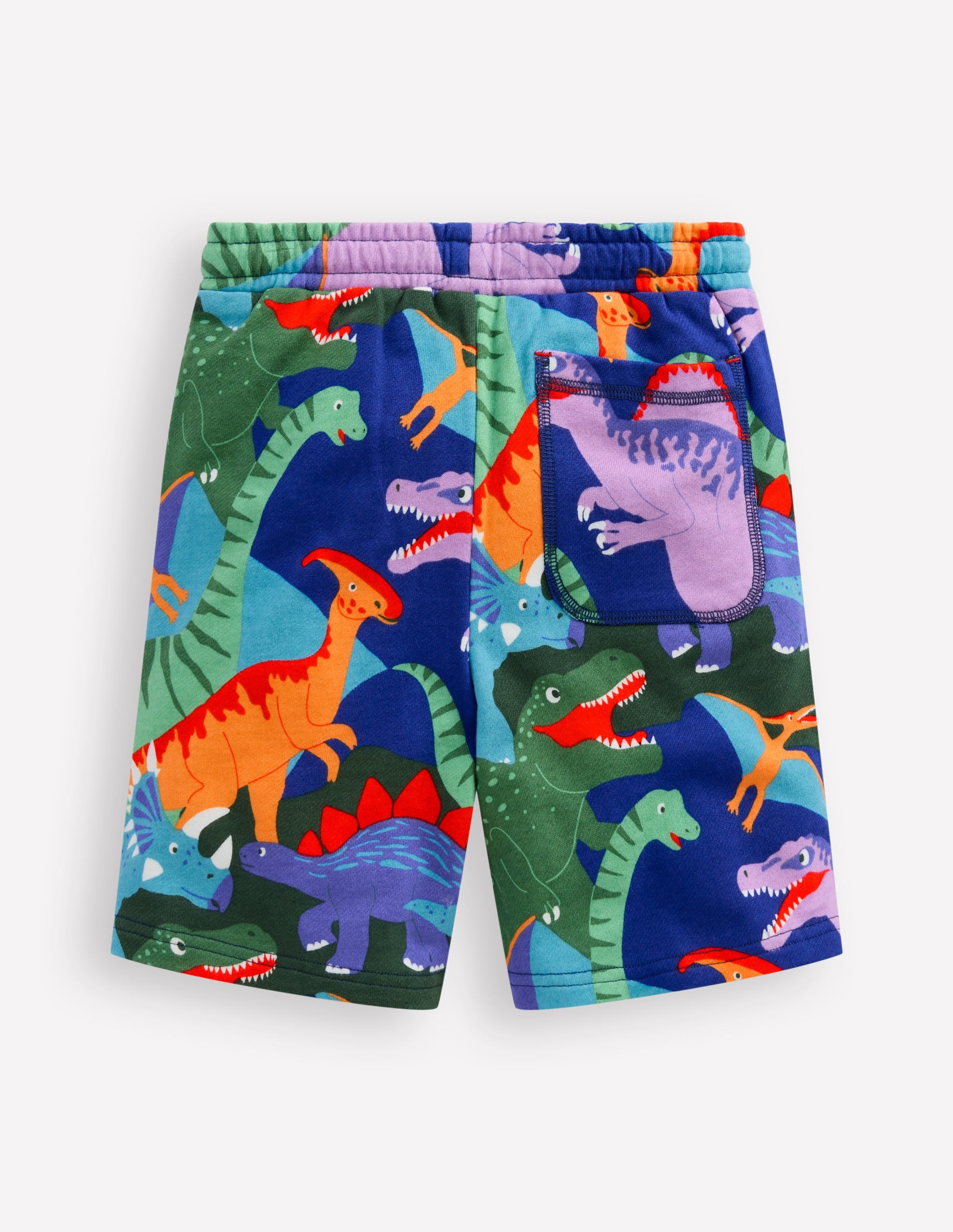 Printed Shorts-Multi Dinosaur Camo - Image 2