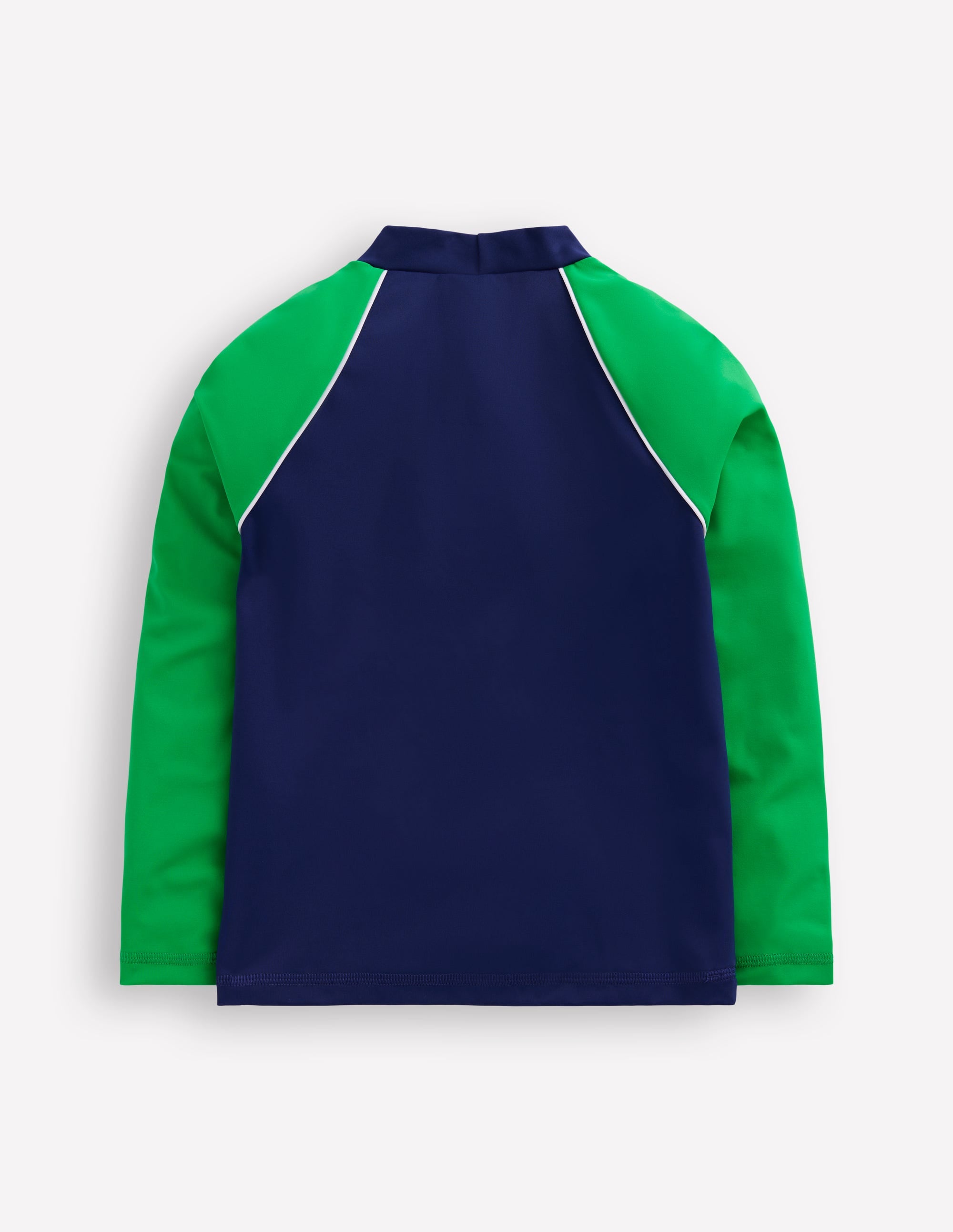 Colour Block Rash Vest-Sapphire Blue - Image 2
