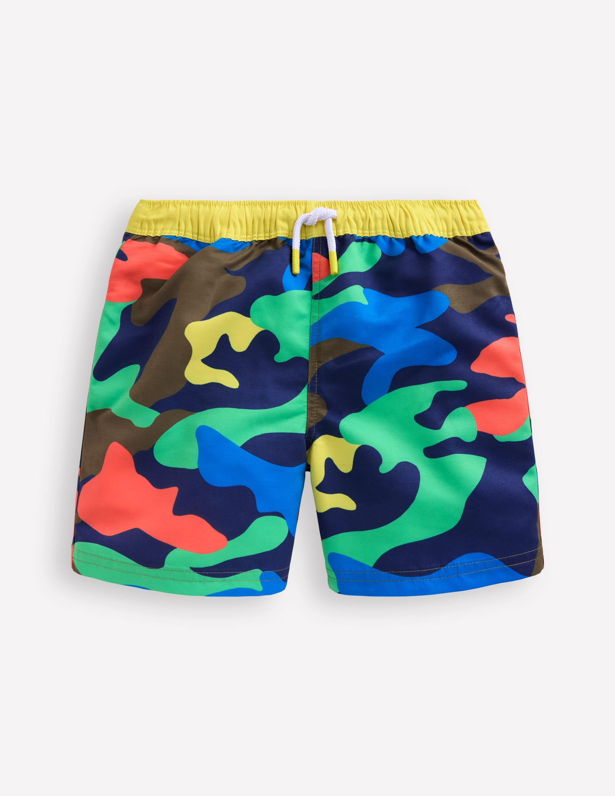 Swim Shorts-Multi Rainbow Camo - Image 1