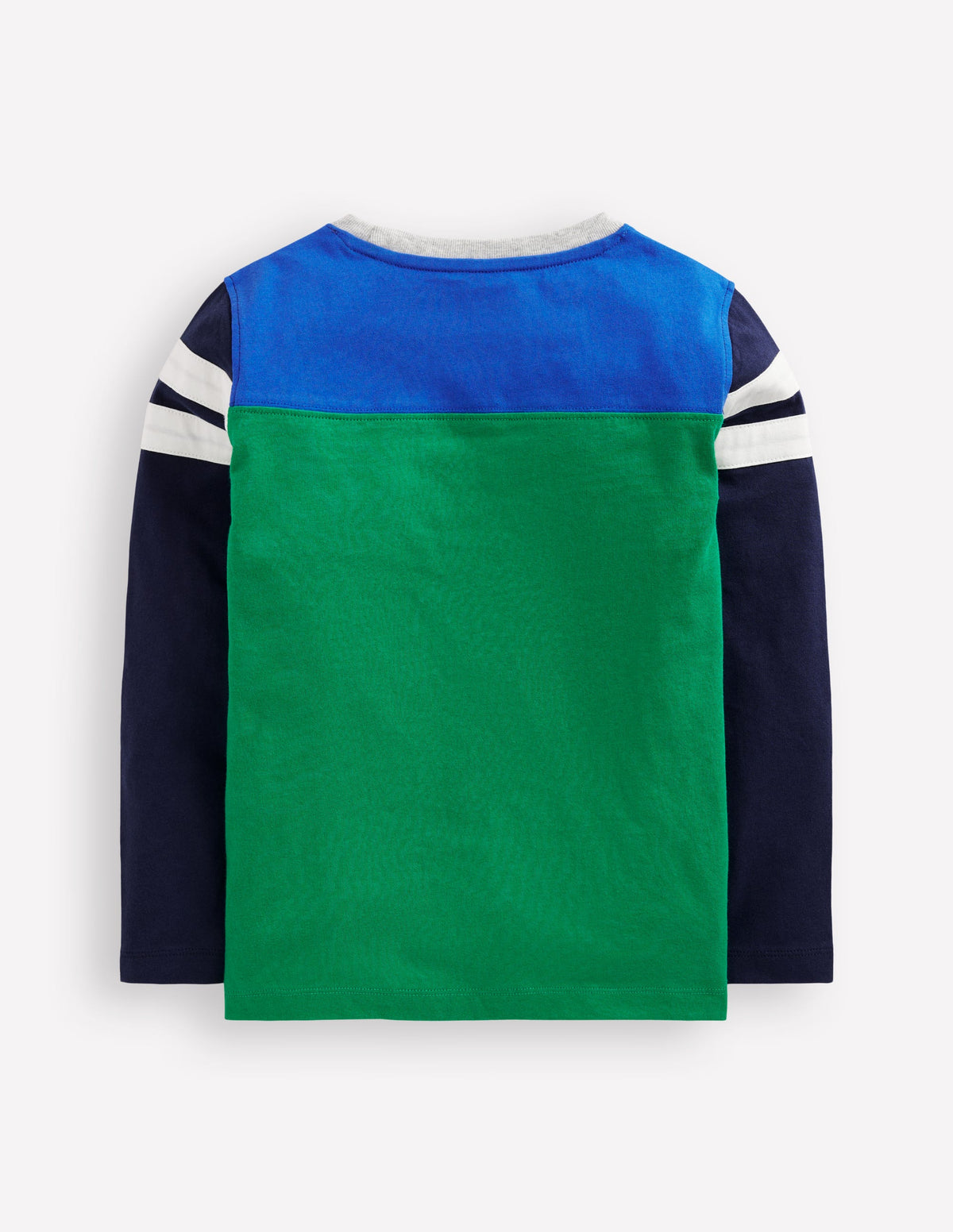 Colourblock T-Shirt-Sapling Green Colourblock - Image 2