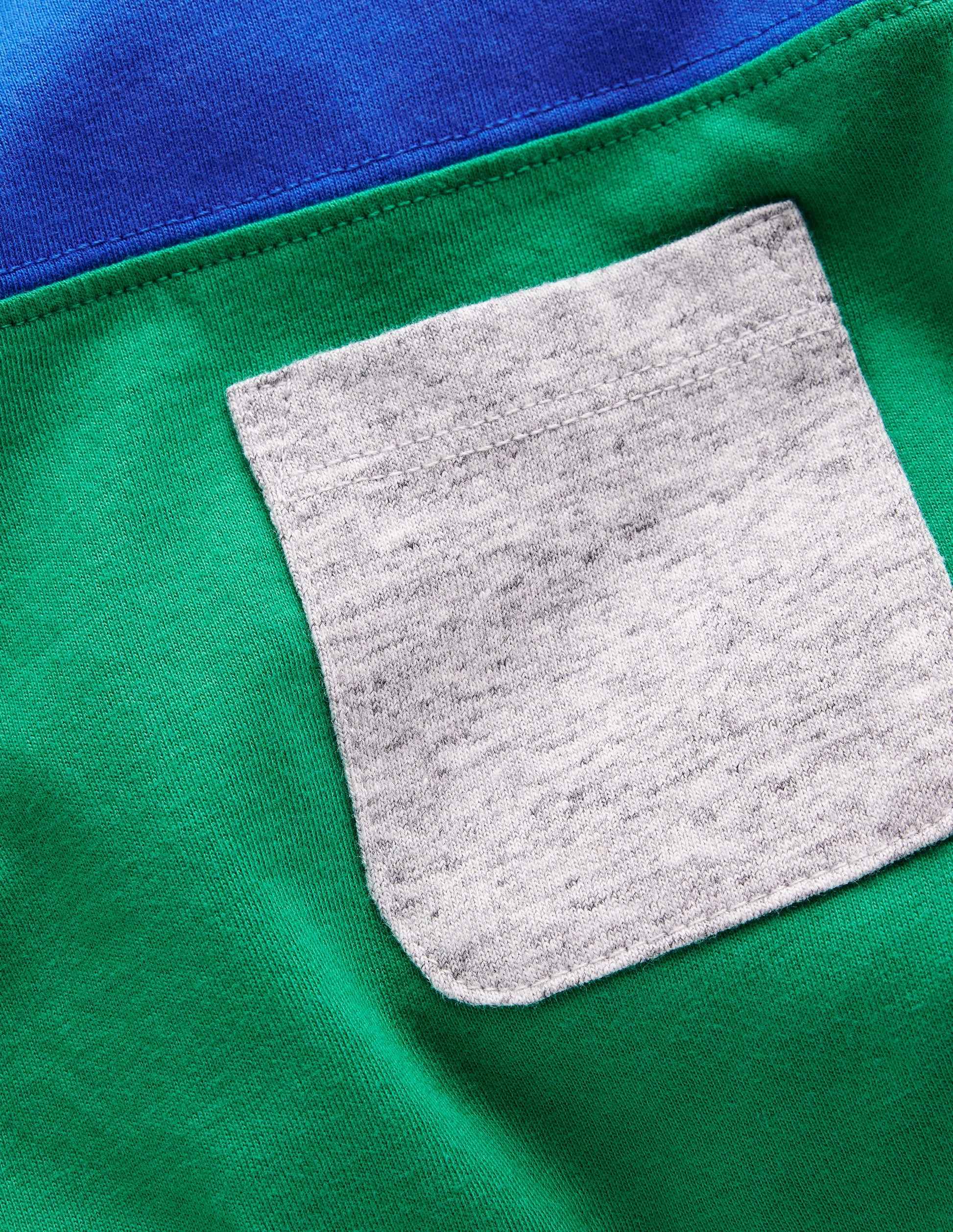 Colourblock T-Shirt-Sapling Green Colourblock-3