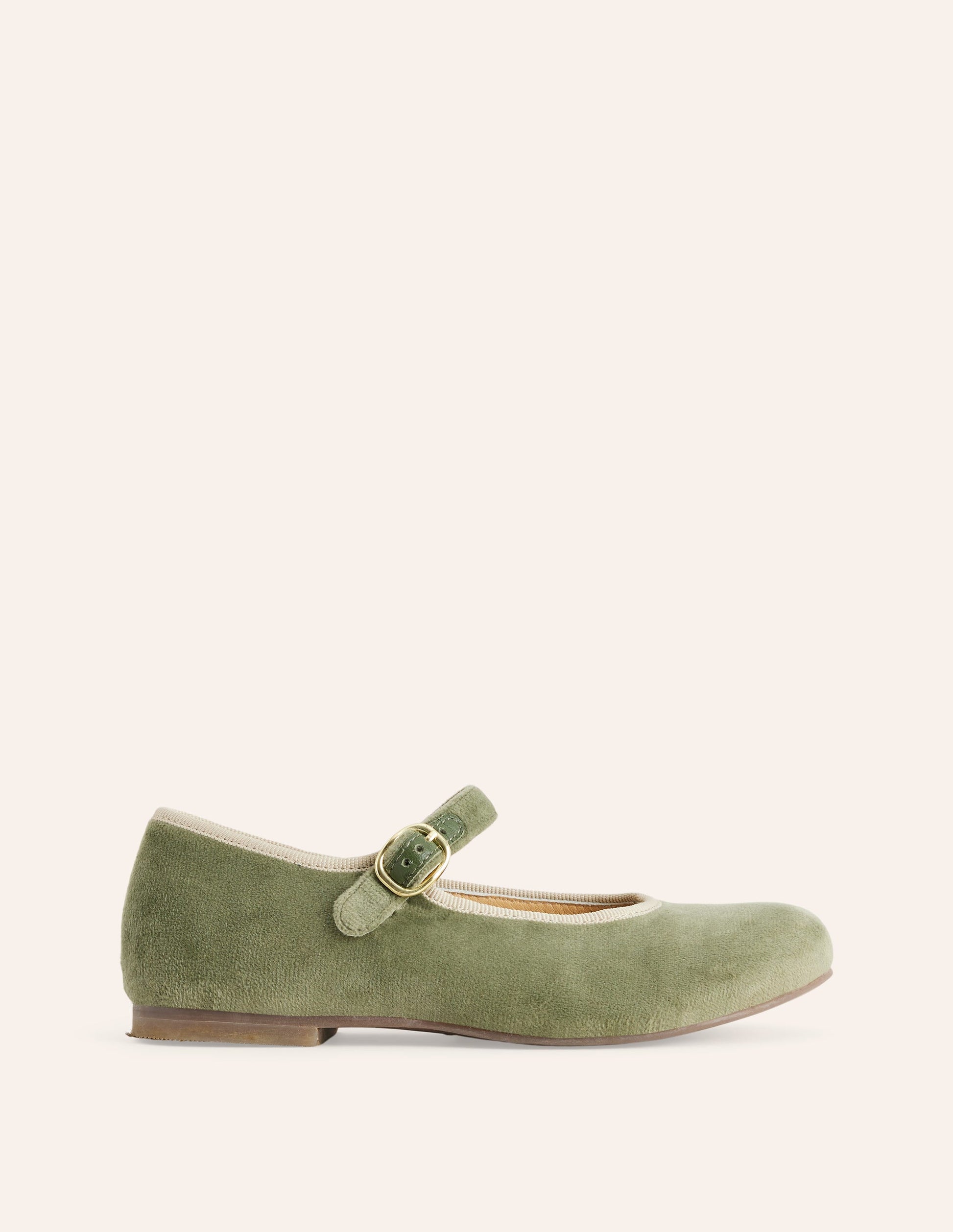 Velvet Mary Janes-Leaf Green-1