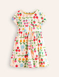 Short-sleeved Fun Jersey Dress-Multi Grow Your Own