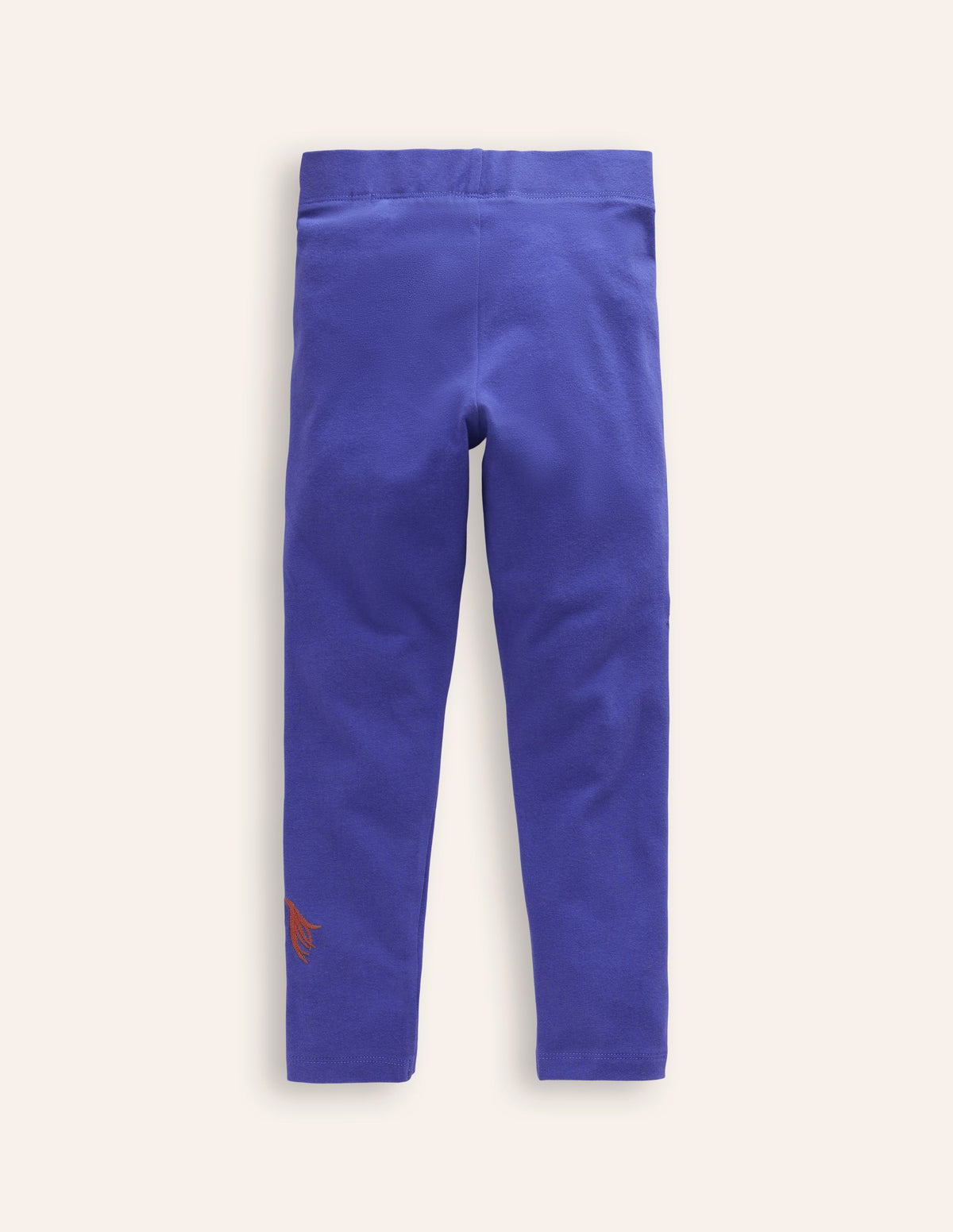 Appliqué Leggings-Navy Unicorns - Image 2
