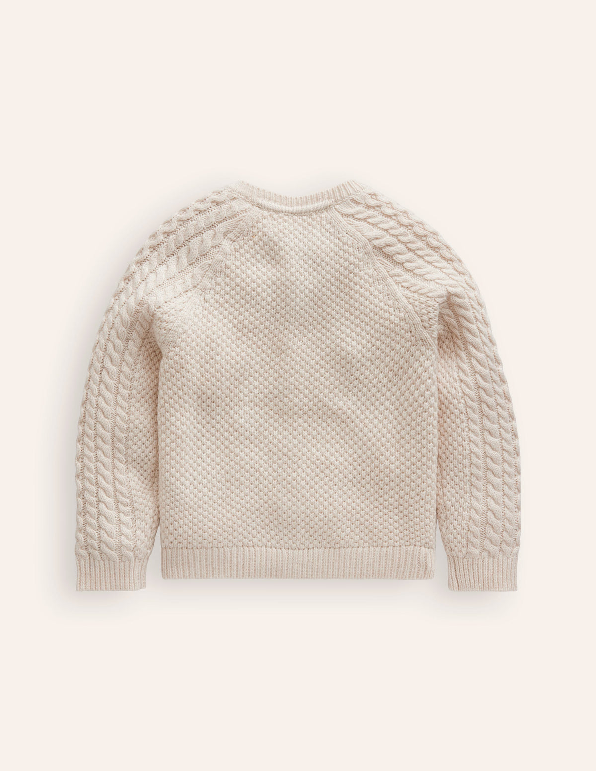 Cable Cardigan-Ecru - Image 2