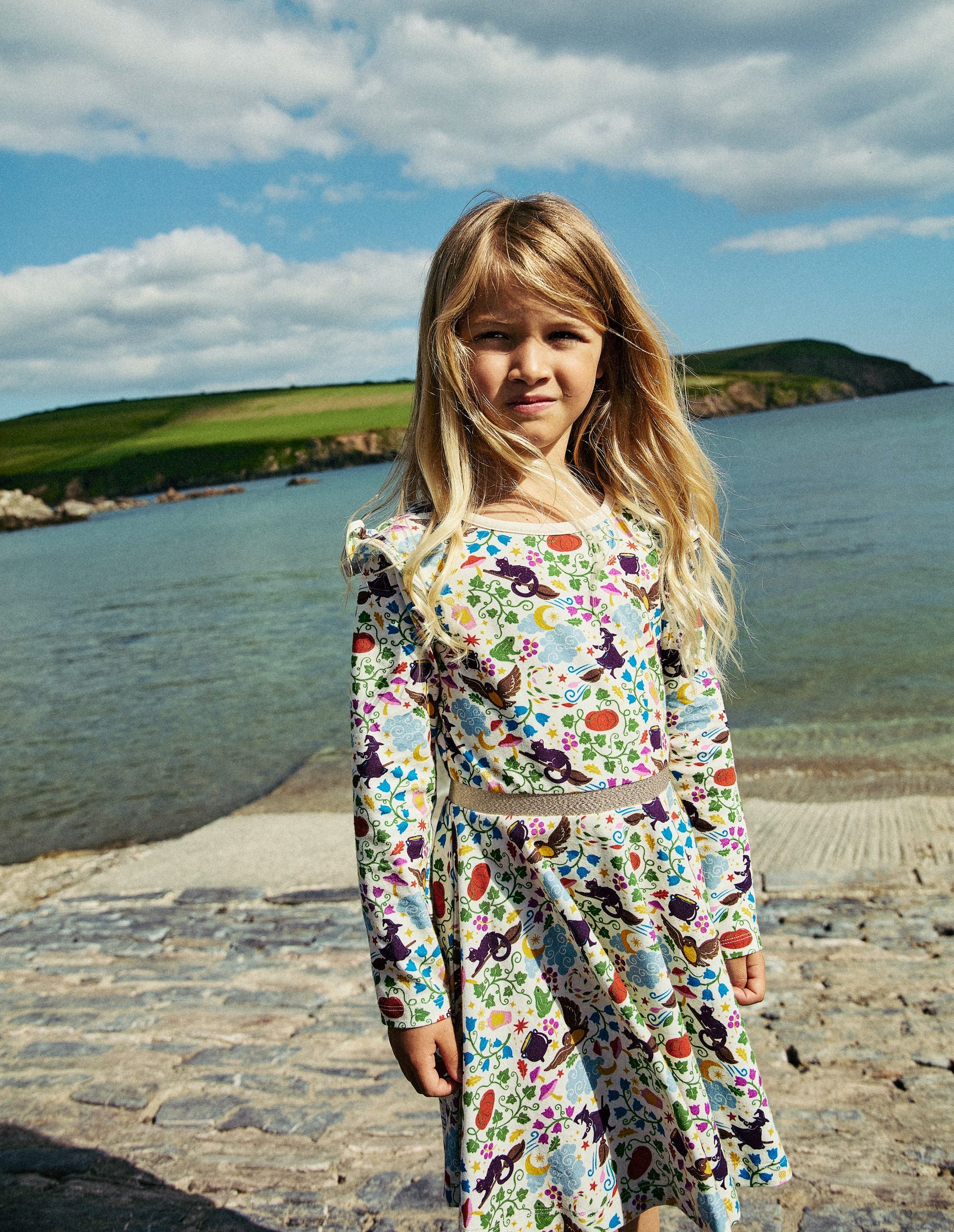 Mabel Twirly Ballerina Dress-Multi Hocus Pocus-4