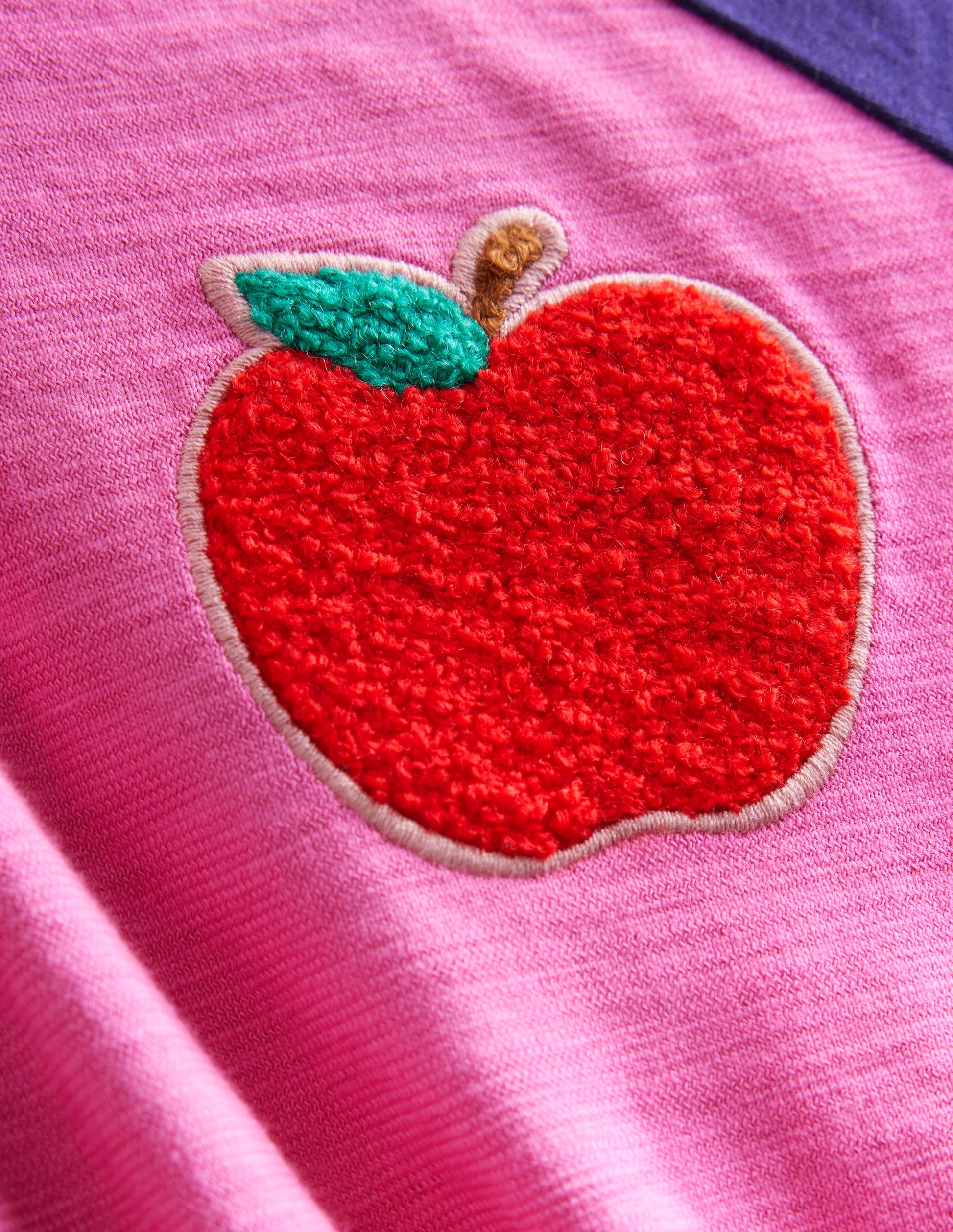 Raglan Logo Dress-Tickled Pink Apple-3