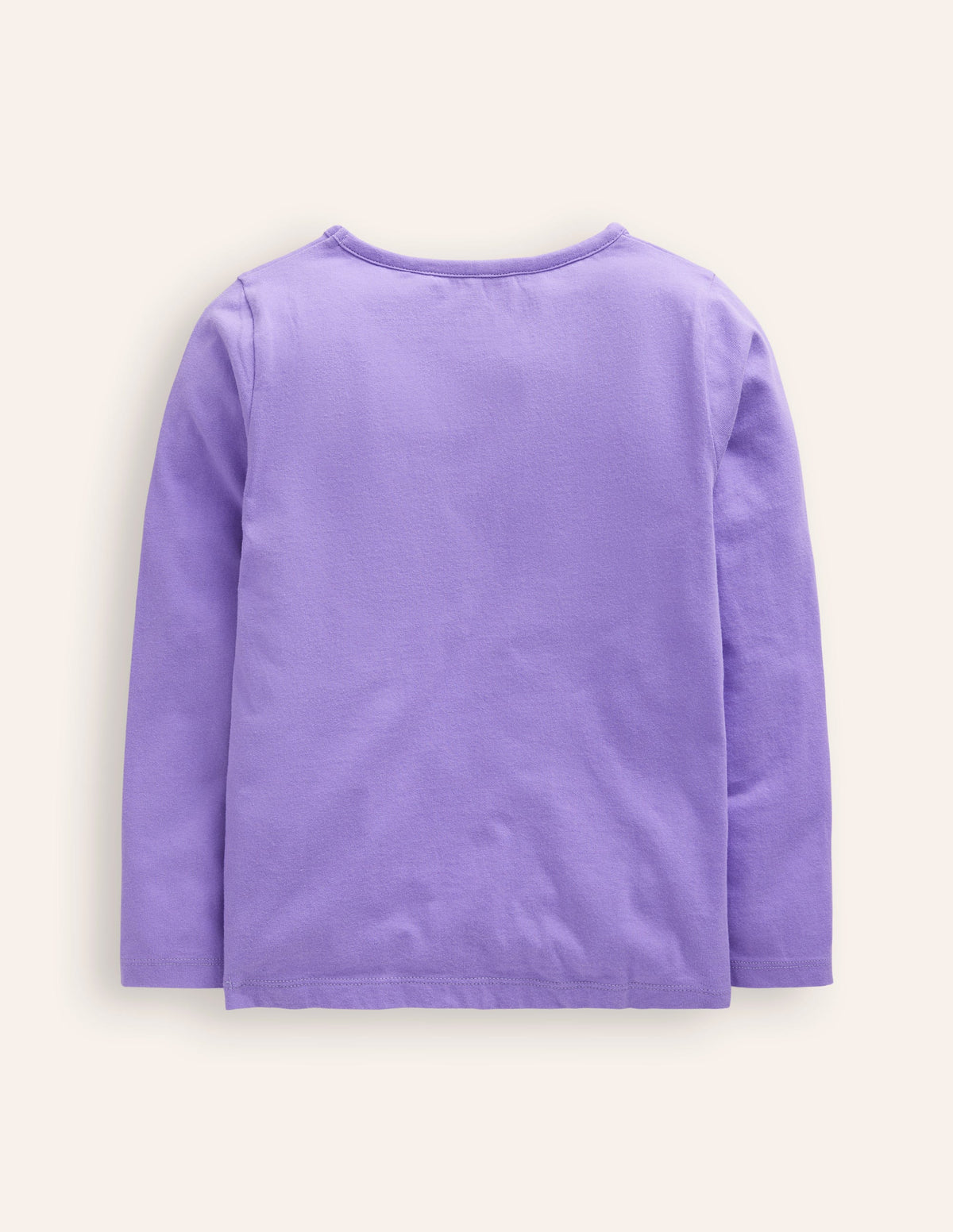 Printed Graphic T-Shirt-Aster Purple Pasta - Image 2