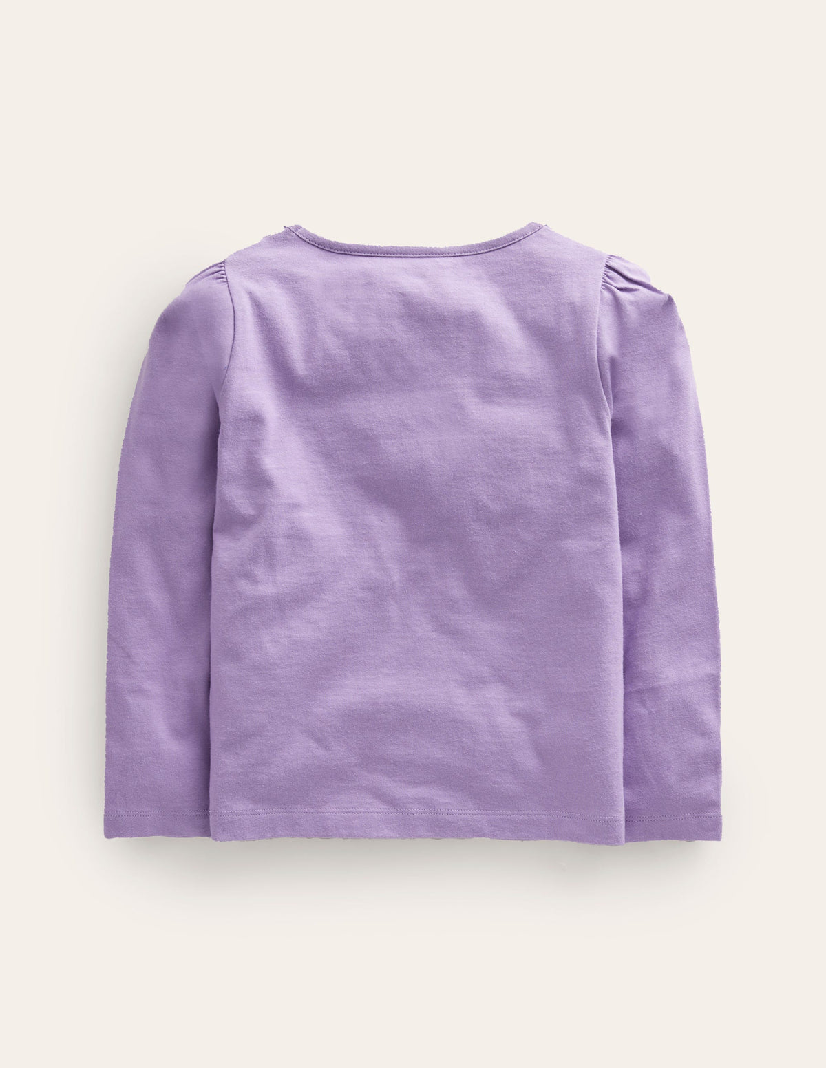 Appliqué Long Sleeve Top-Misty Lavender Dinosaur - Image 2