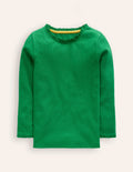 Long Sleeve T-shirt-Shady Green