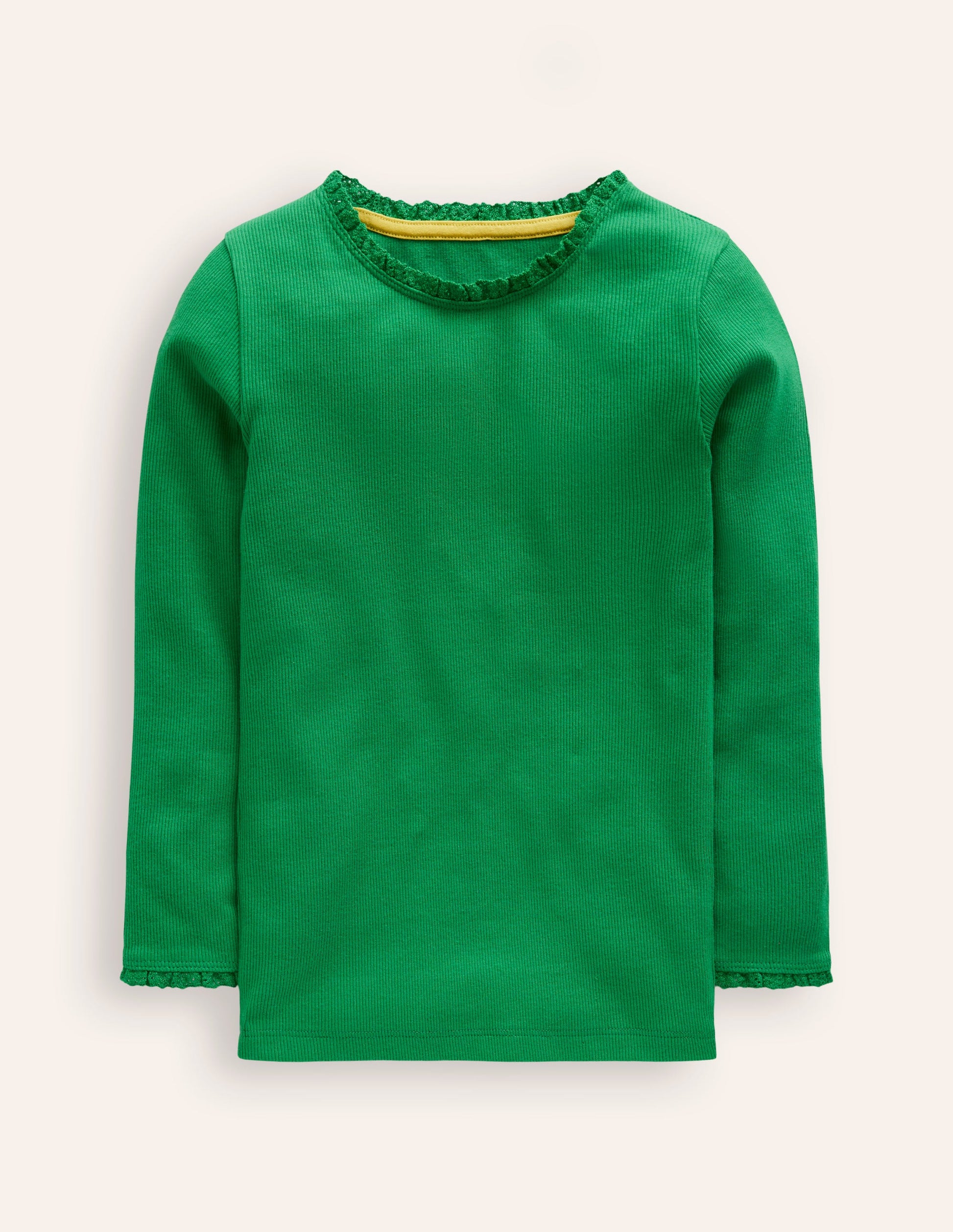 Long Sleeve T-shirt-Shady Green-1