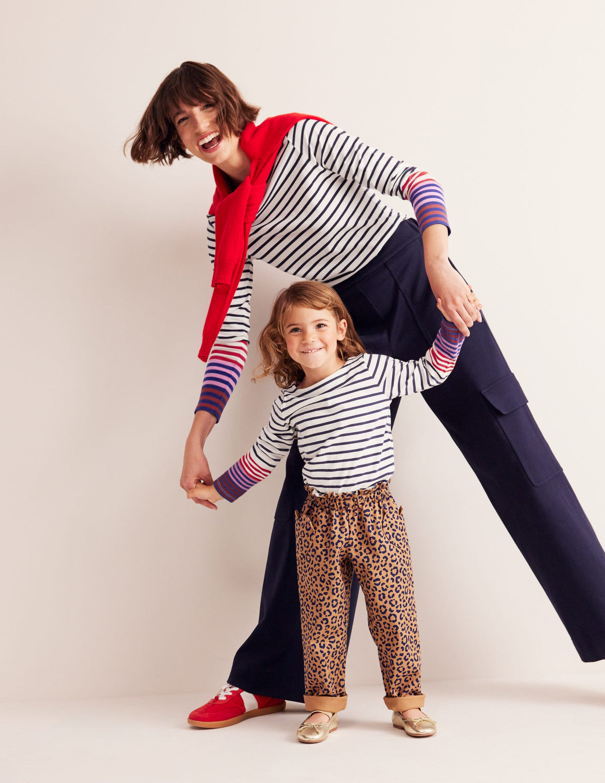 Ella Breton-Navy/ Pink Cuff-5