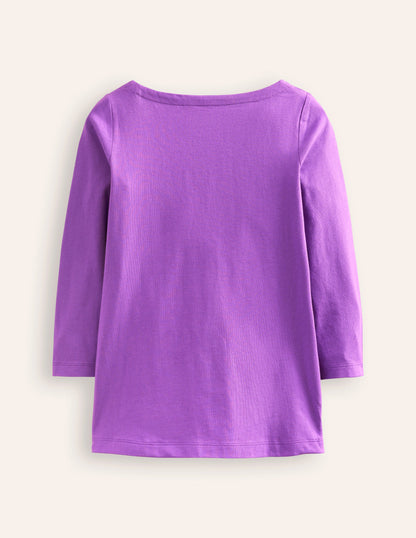 Appliqué Jersey Tunic-Purple Topaz Cats-2